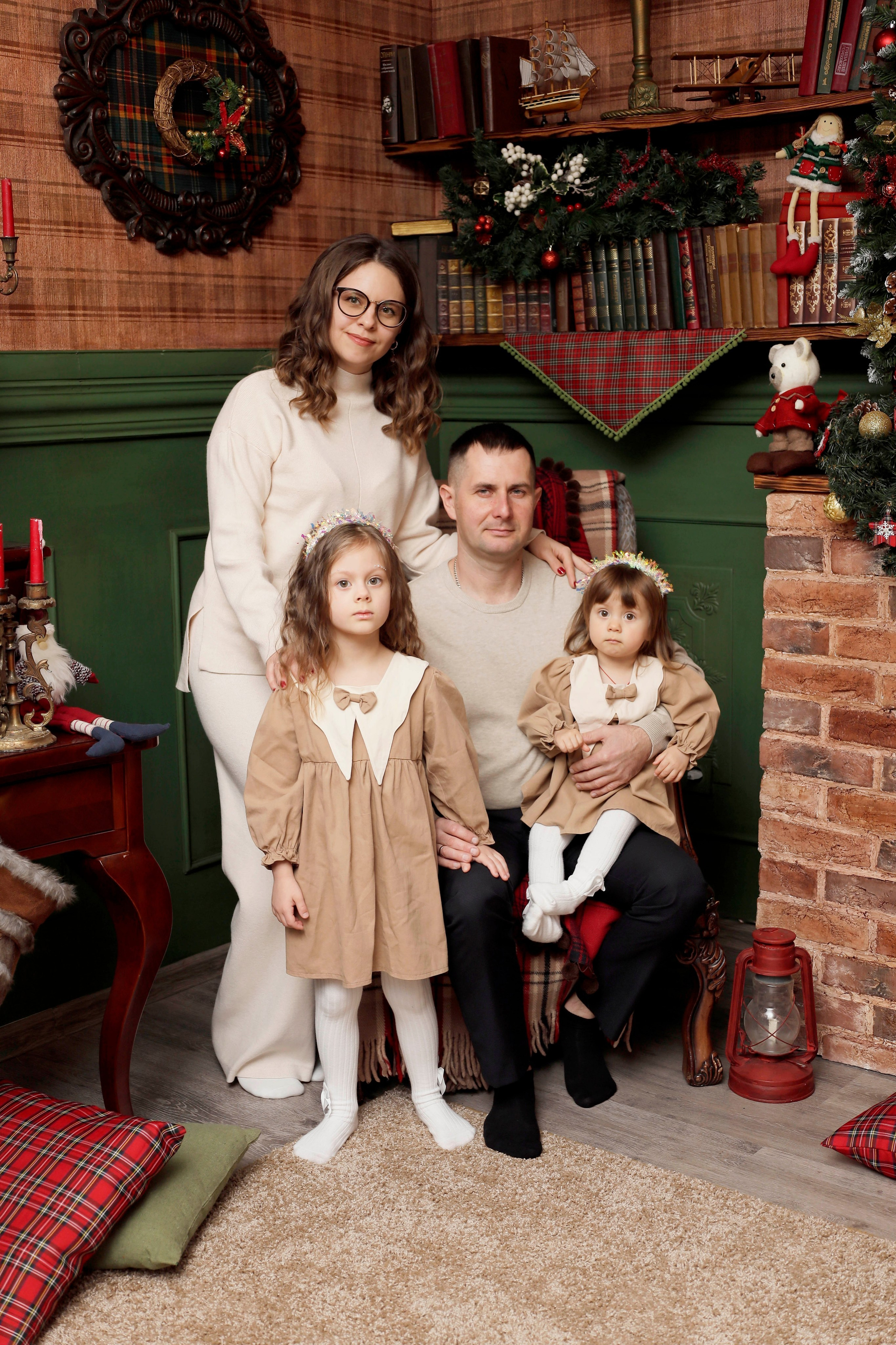 Семейная новогодняя. Свадебный фотограф ростовская область