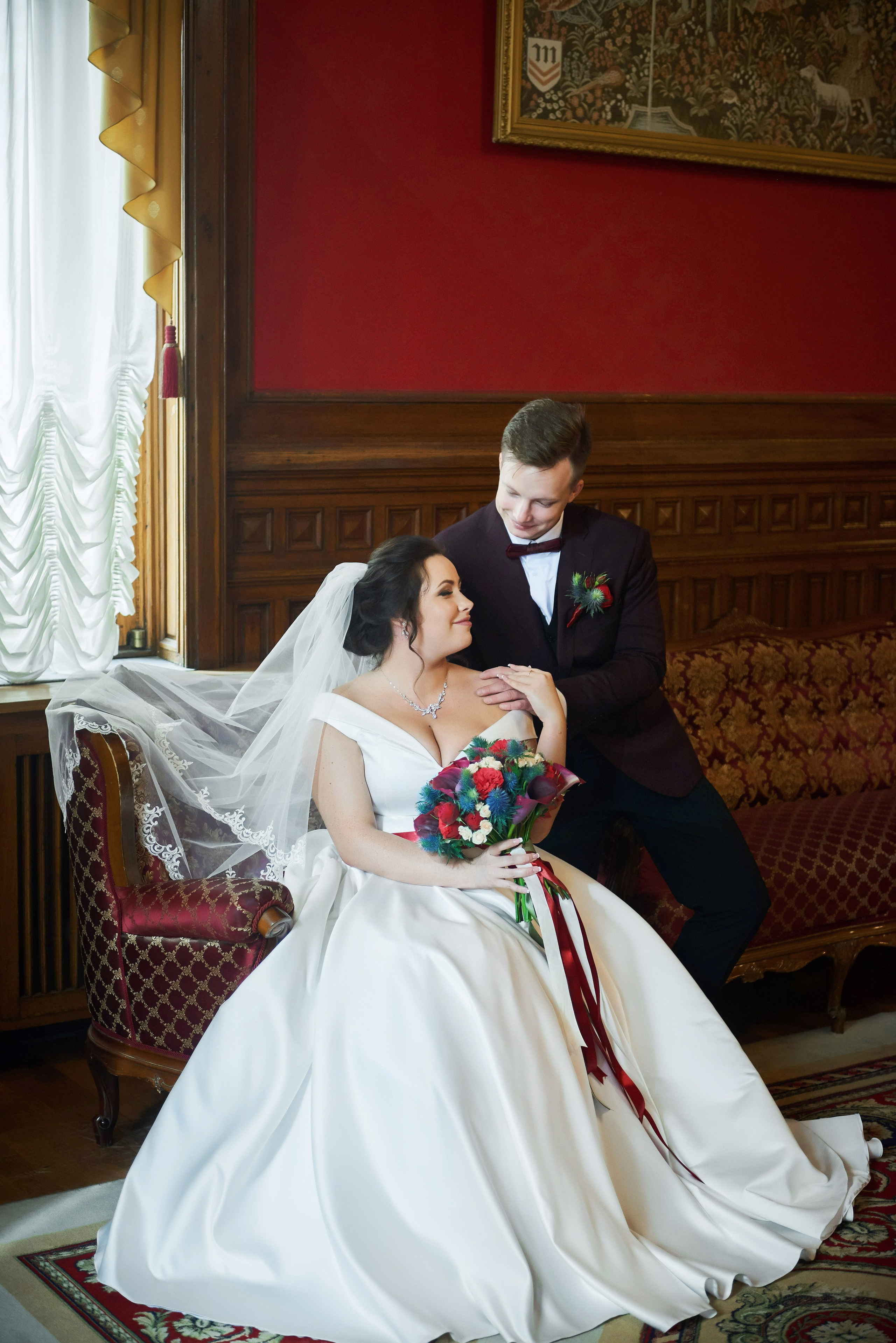 Ангелина и Сергей (фотосессия в осеннем Пушкине). Портретный, семейный и свадебный фотограф в Санкт-Петербурге и в Пушкине Ширяев Денис