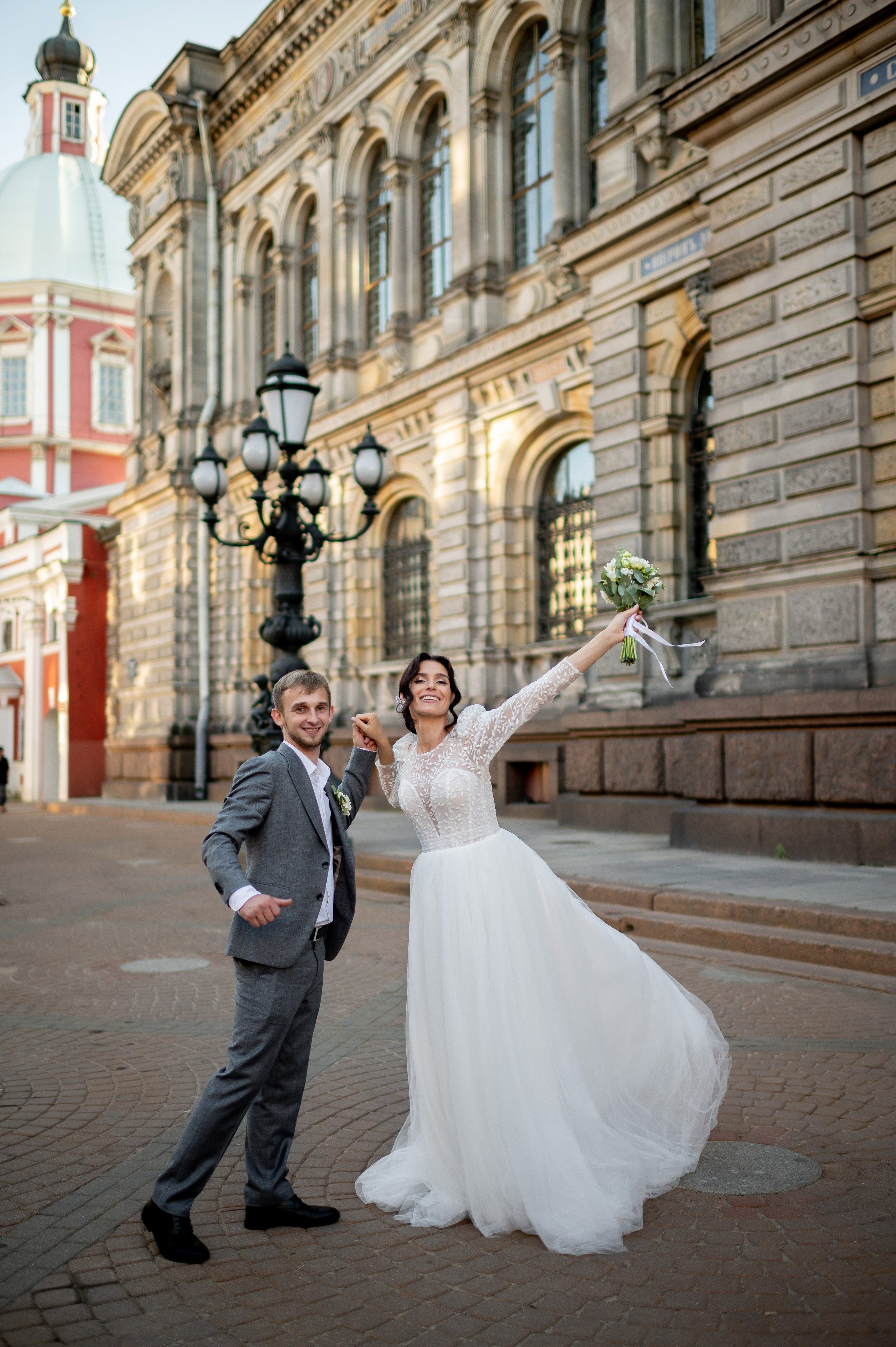 Кирилл и Анжела (круассаны, кофе и фотосессия в Летнем саду). Портретный, семейный и свадебный фотограф в Санкт-Петербурге и в Пушкине Ширяев Денис