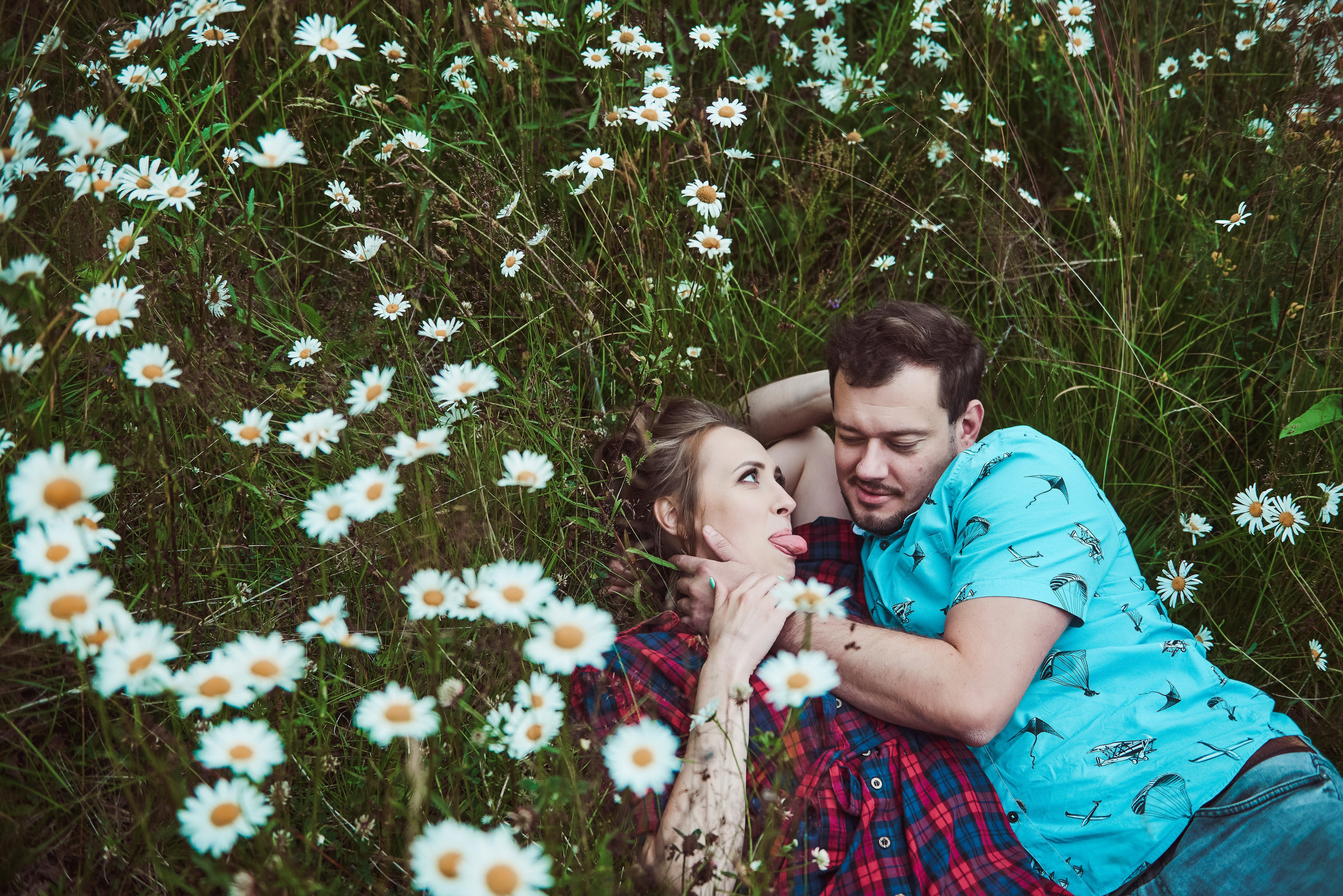 Александра и Вячеслав (фотосессия Love story на природе). Портретный, семейный и свадебный фотограф в Санкт-Петербурге и в Пушкине Ширяев Денис