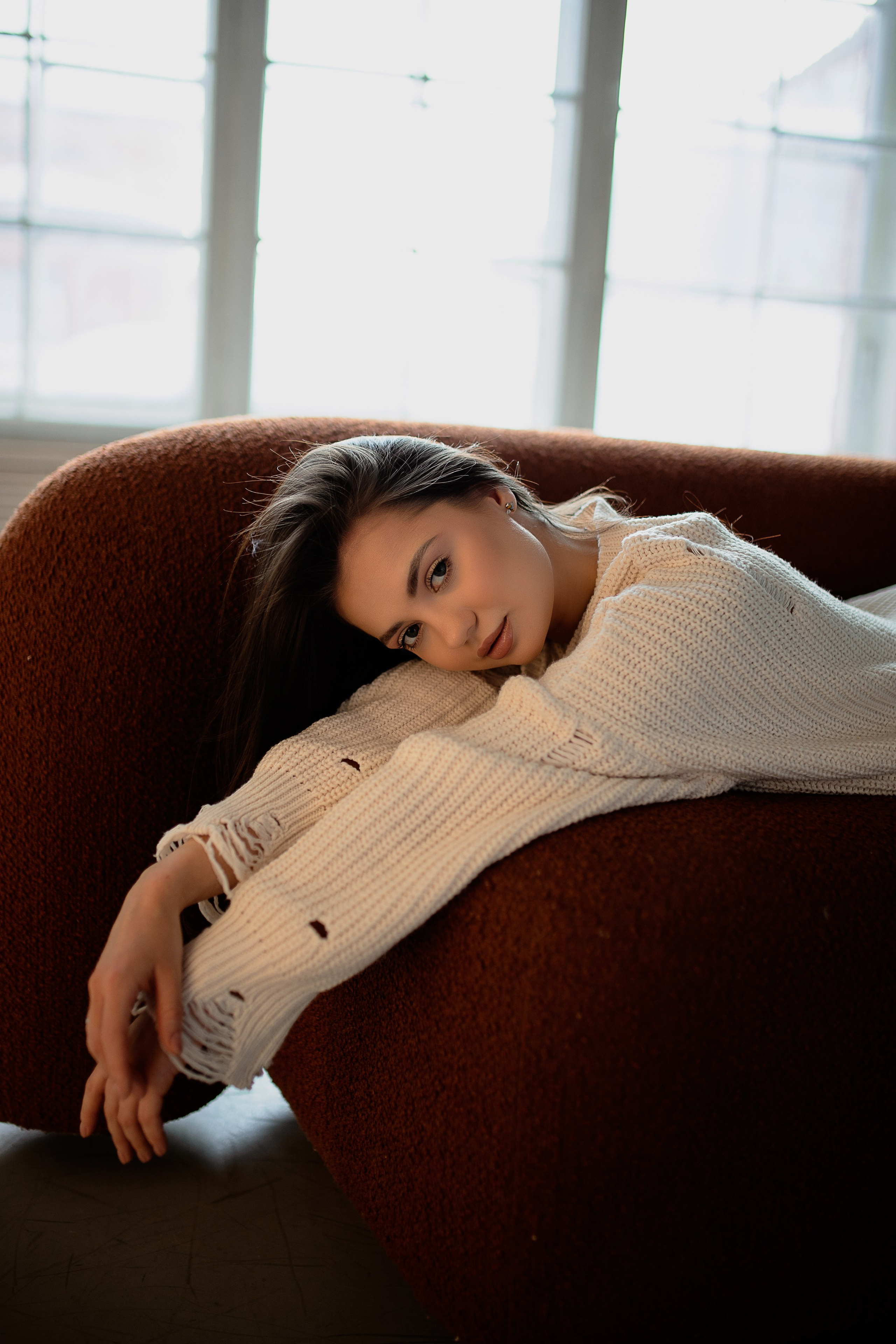 Настенька студийный портрет. Фотограф Санкт-Петербург Раднаева Юлия