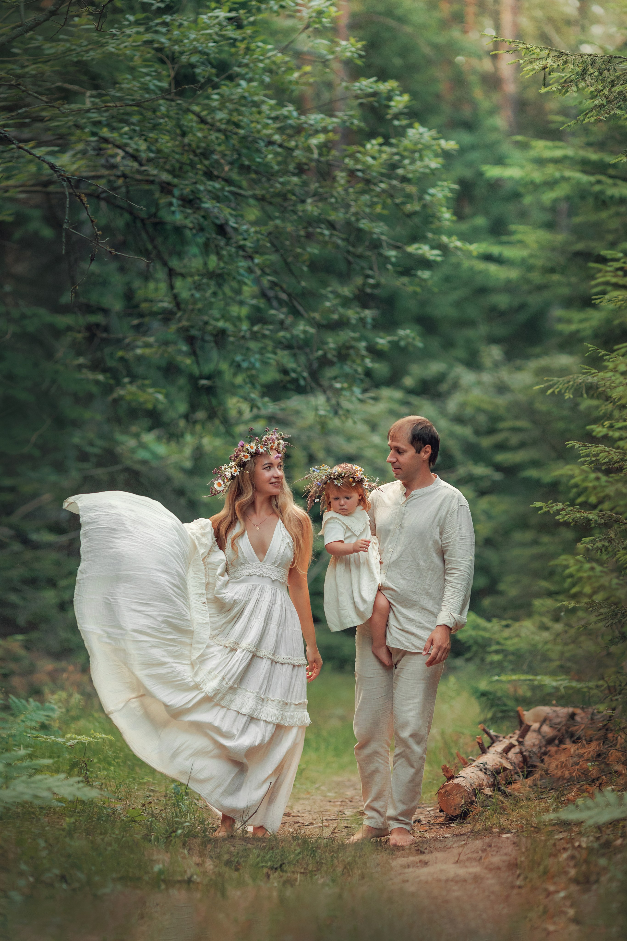 Анастасия, Андрей и Сонечка. Семейный фотограф Микульская Ирина