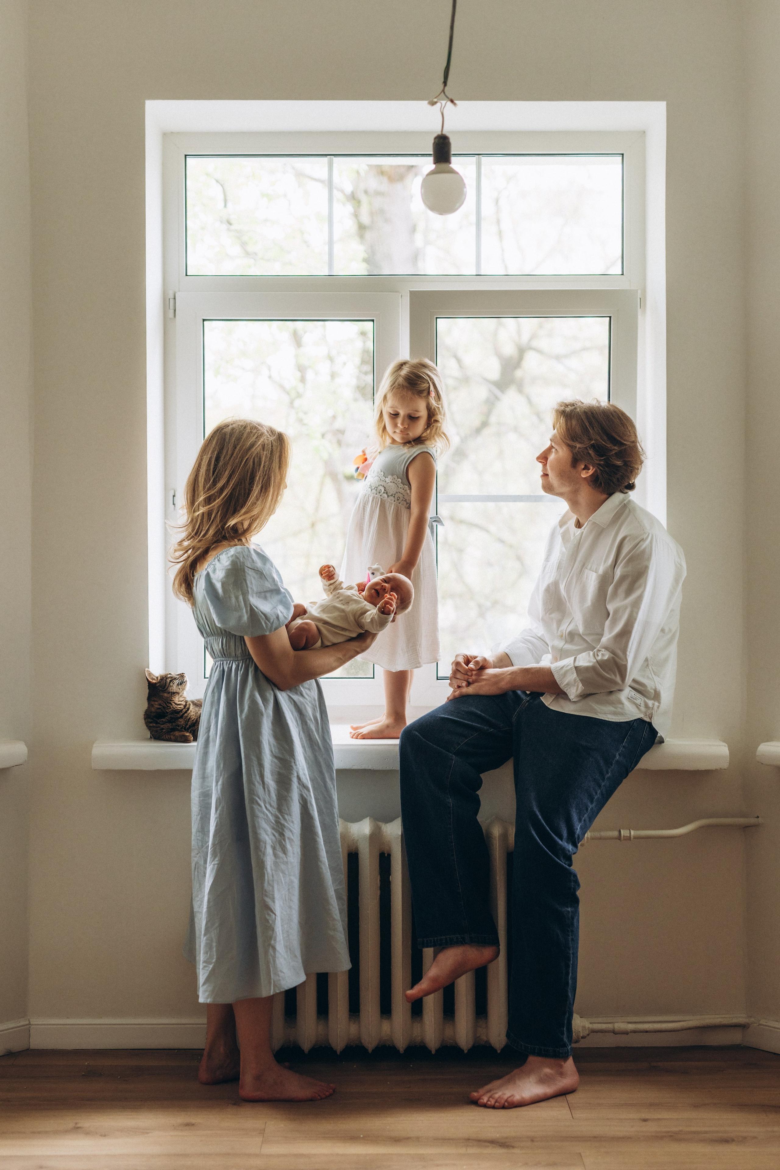 Новорожденный малыш Сева