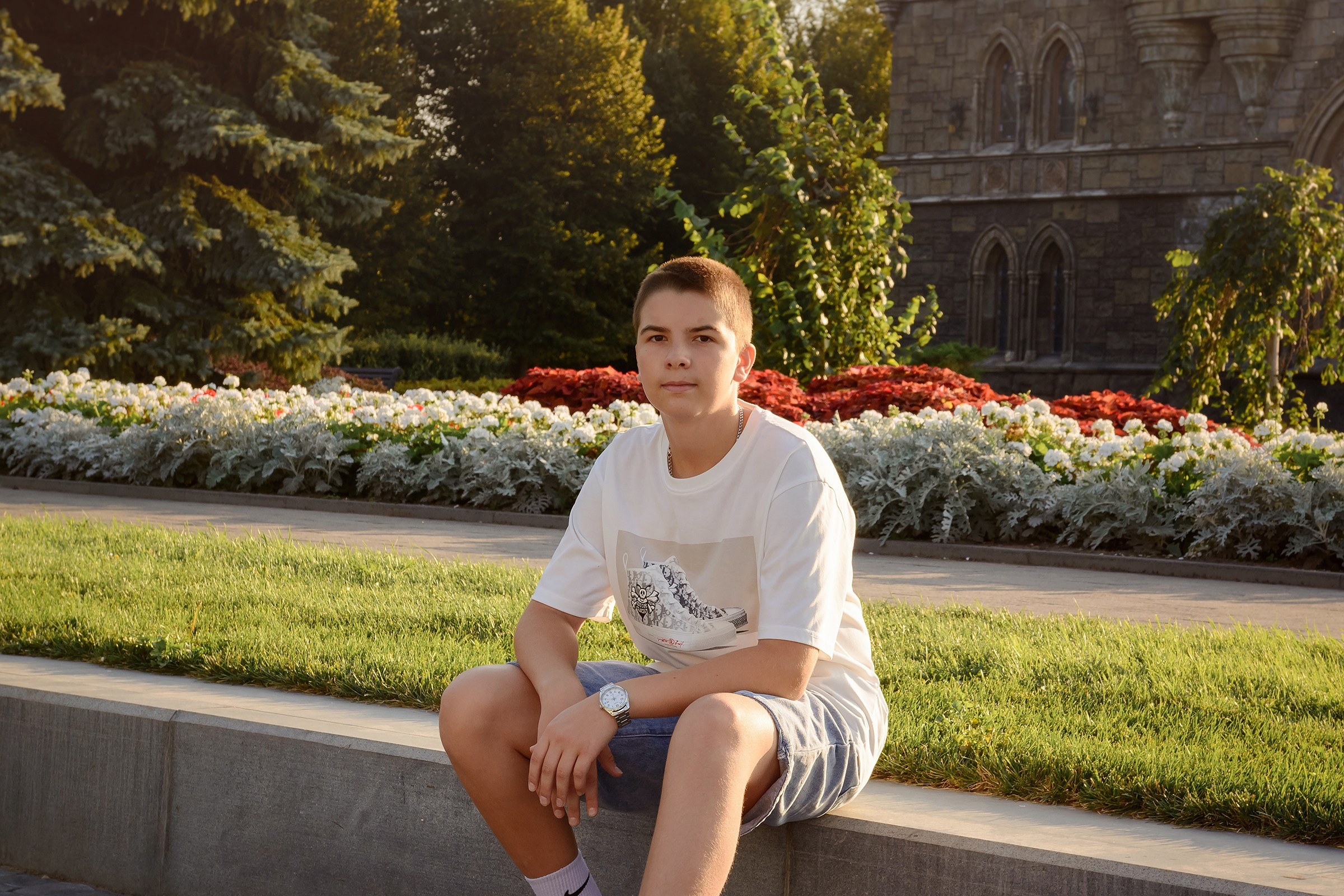 Семейная фотосессия у Замка Гарибальди. Фотограф Оксана Сафонова г. Тольятти