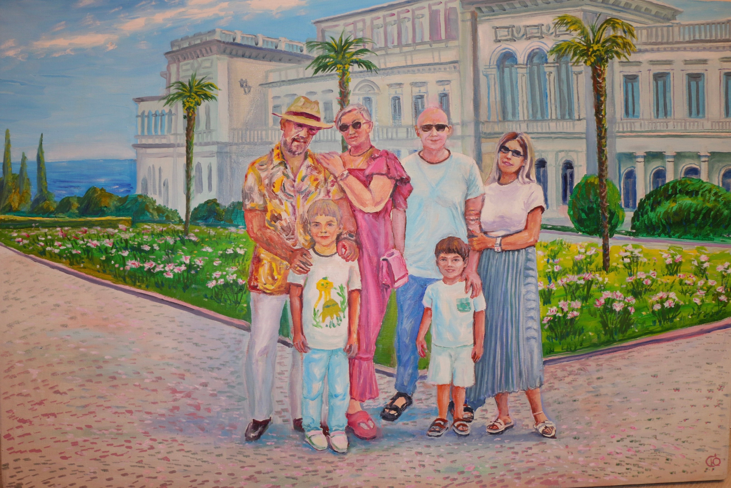 Портреты. Продажа картин маслом на холсте в г. Ялта