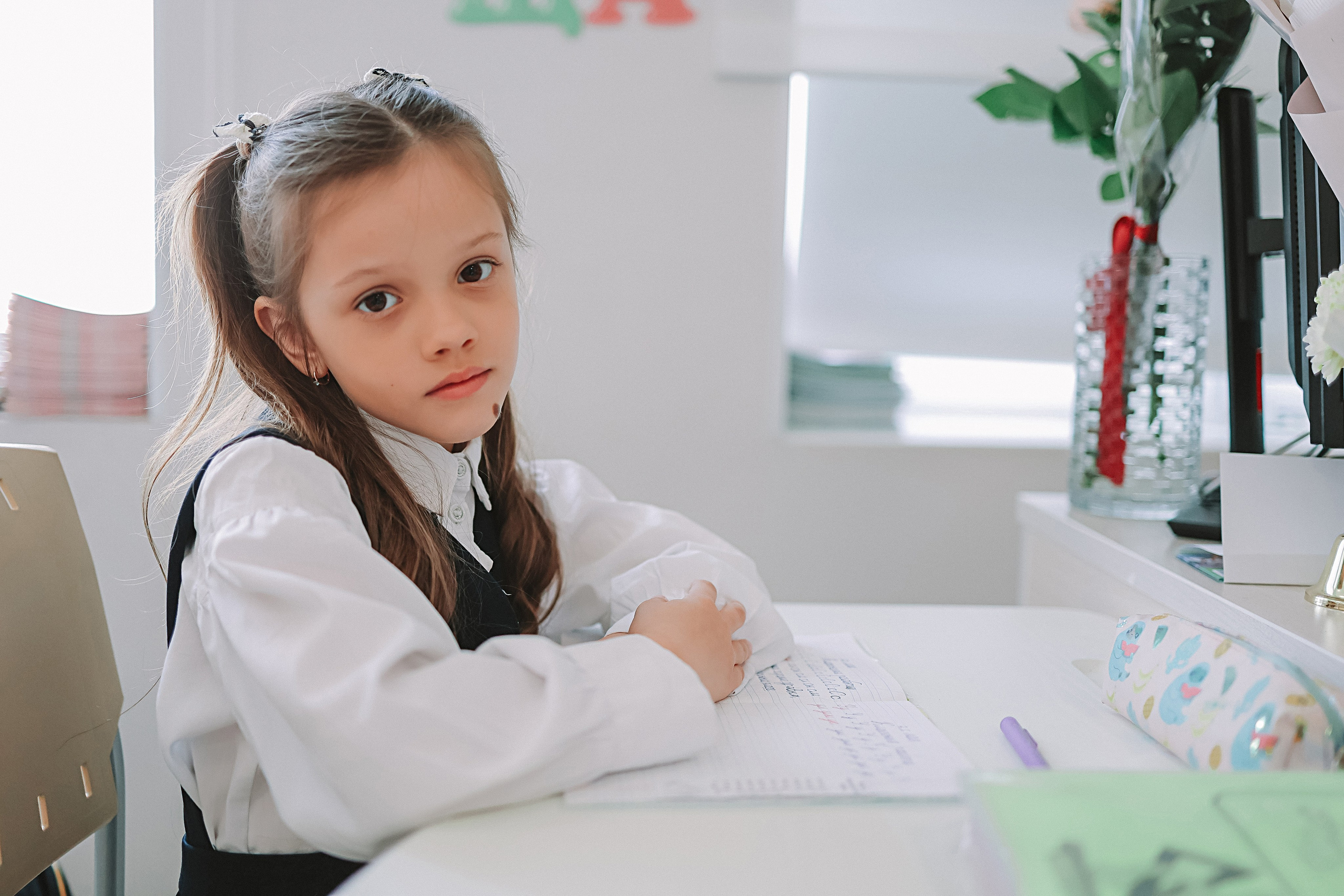 Один день в школе 1 класс. Семейный фотограф Тюмень, фотограф на роды Салмина Мария