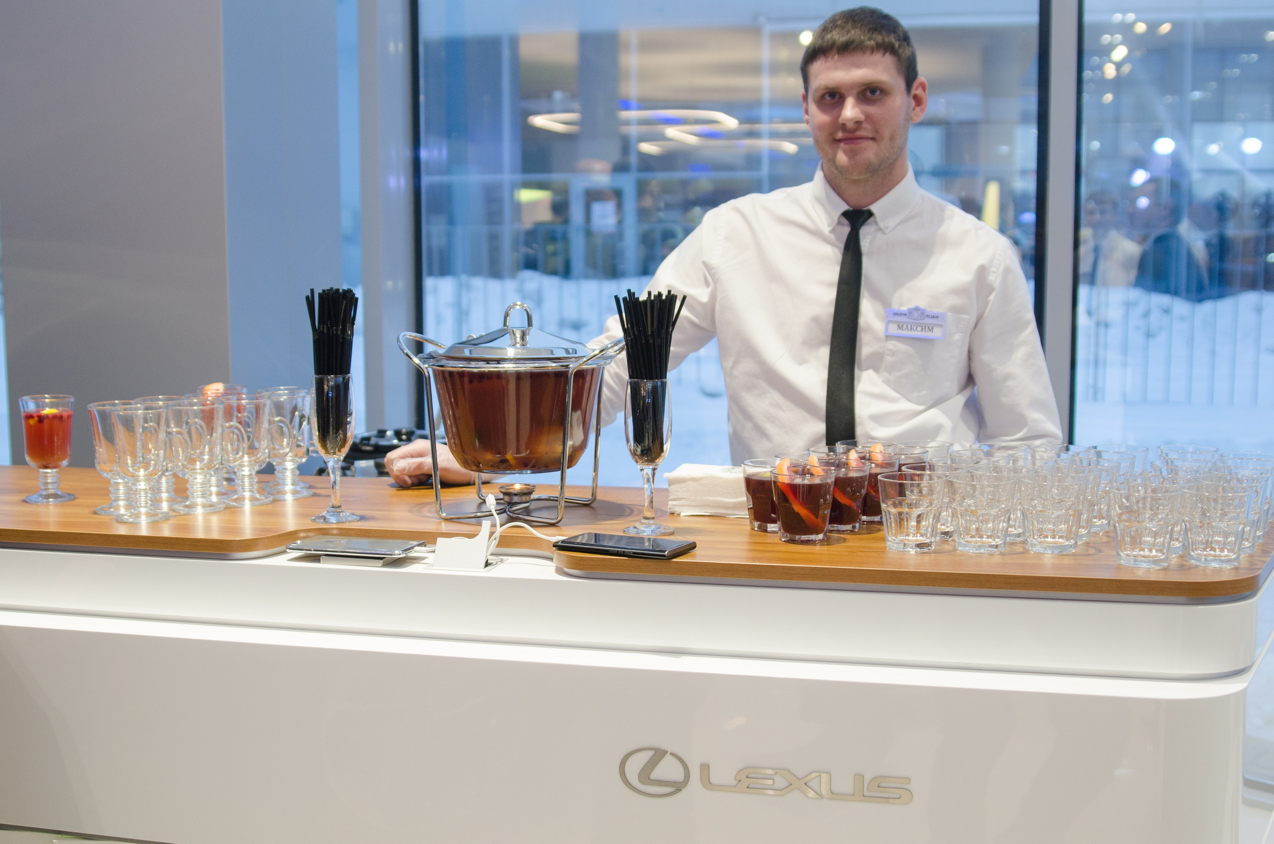 Открытие Lexus. Evgeniy Roslov