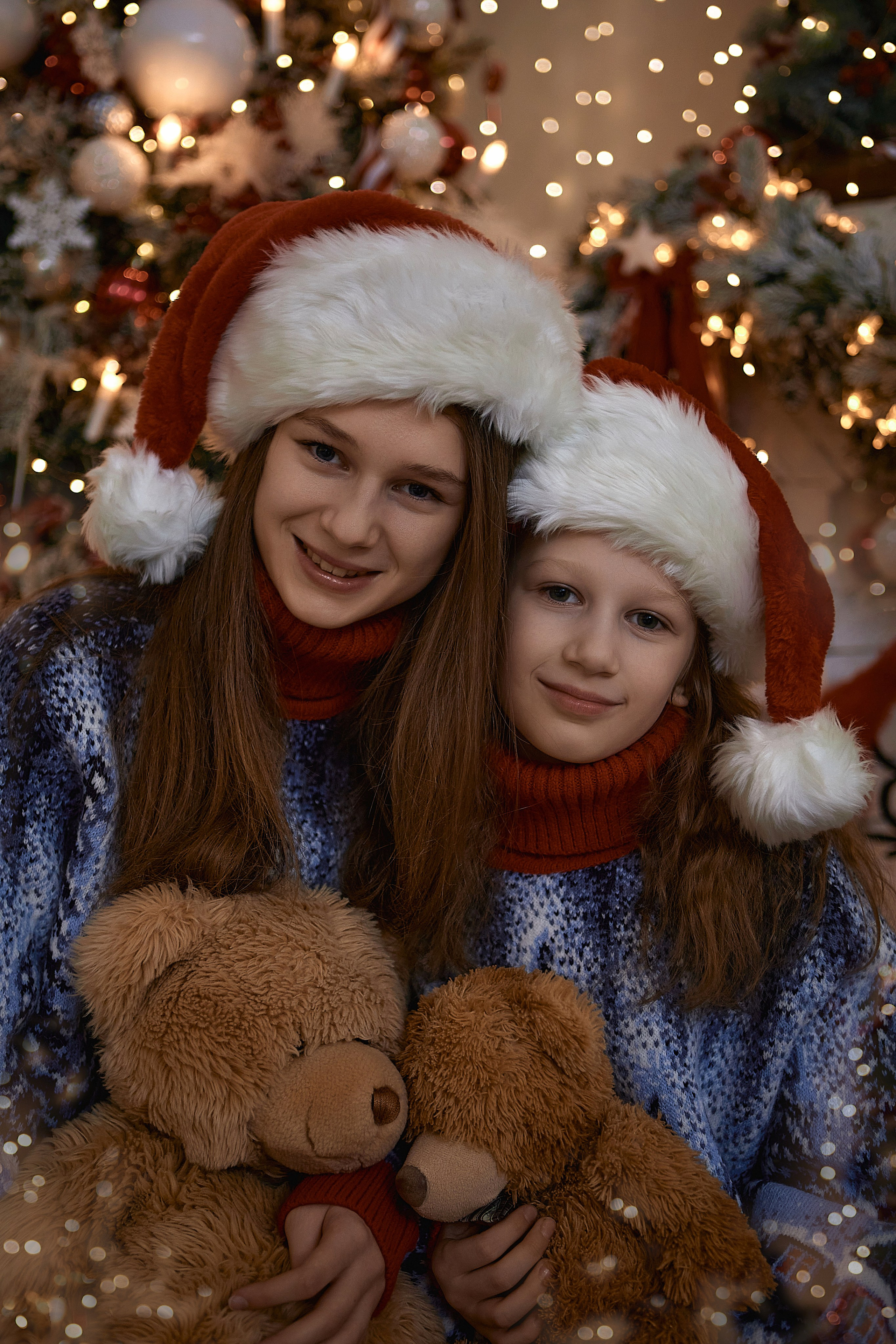 Новогодняя семейная фотосессия 2024 для Ольги. Семейный и свадебный фотограф в Краснодаре Михеева Светлана