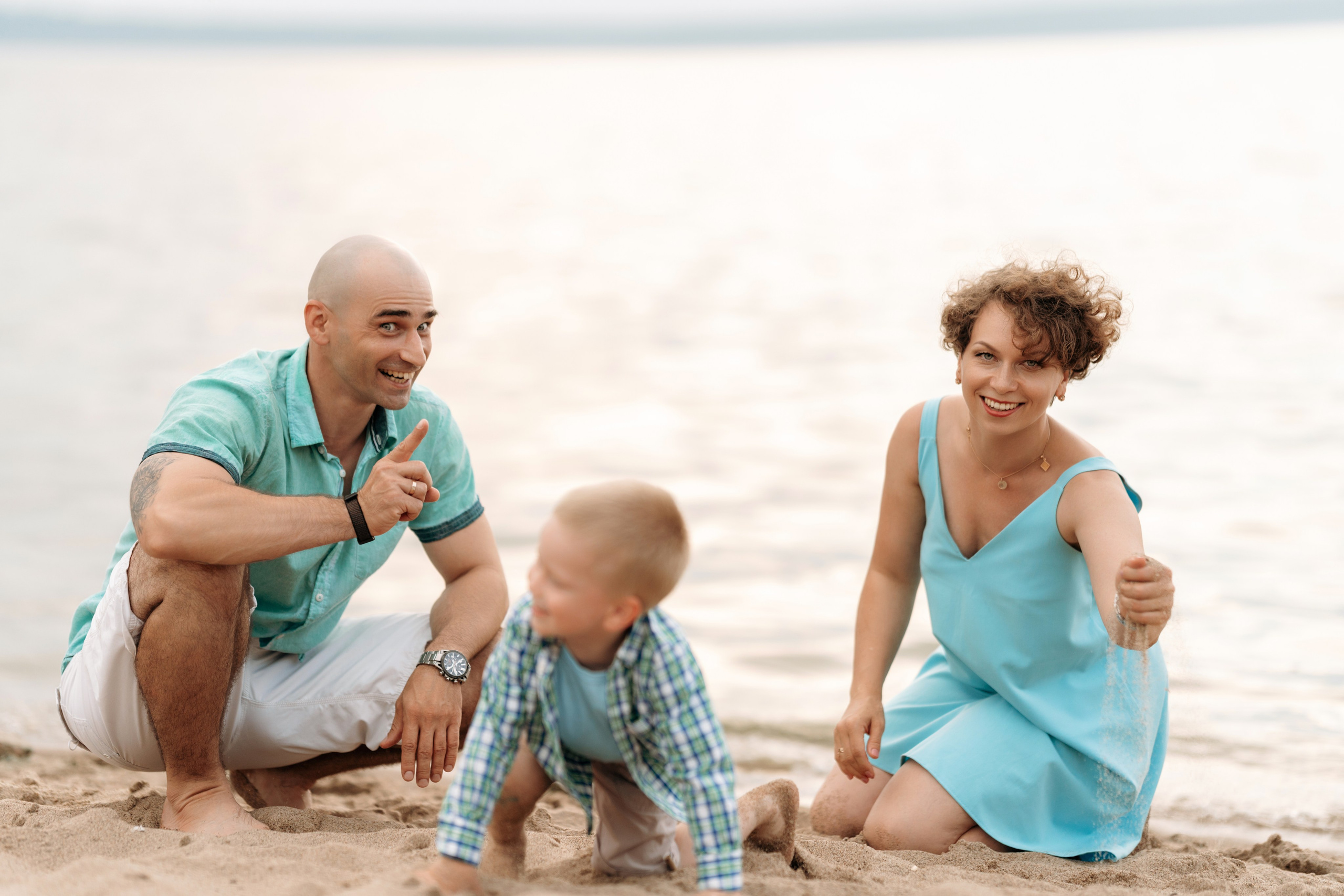 Семья на природе. Семейный и свадебный фотограф в Ульяновске Арина Авдеева