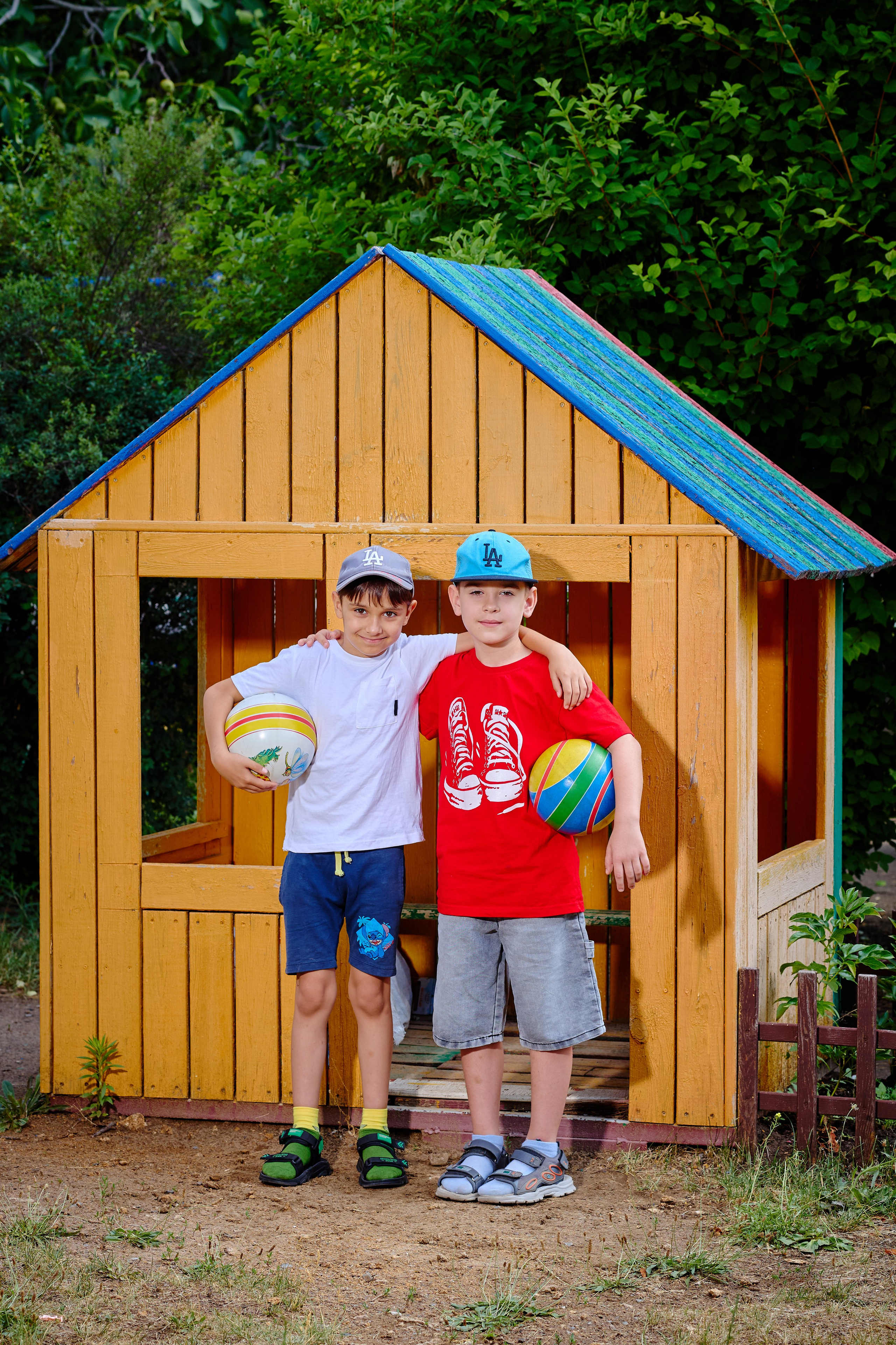 Пример летней съемки в детском саду № 92 Старшая группа Радуга. Фотограф Выпускные альбомы Таганрог Сергей Коробченко