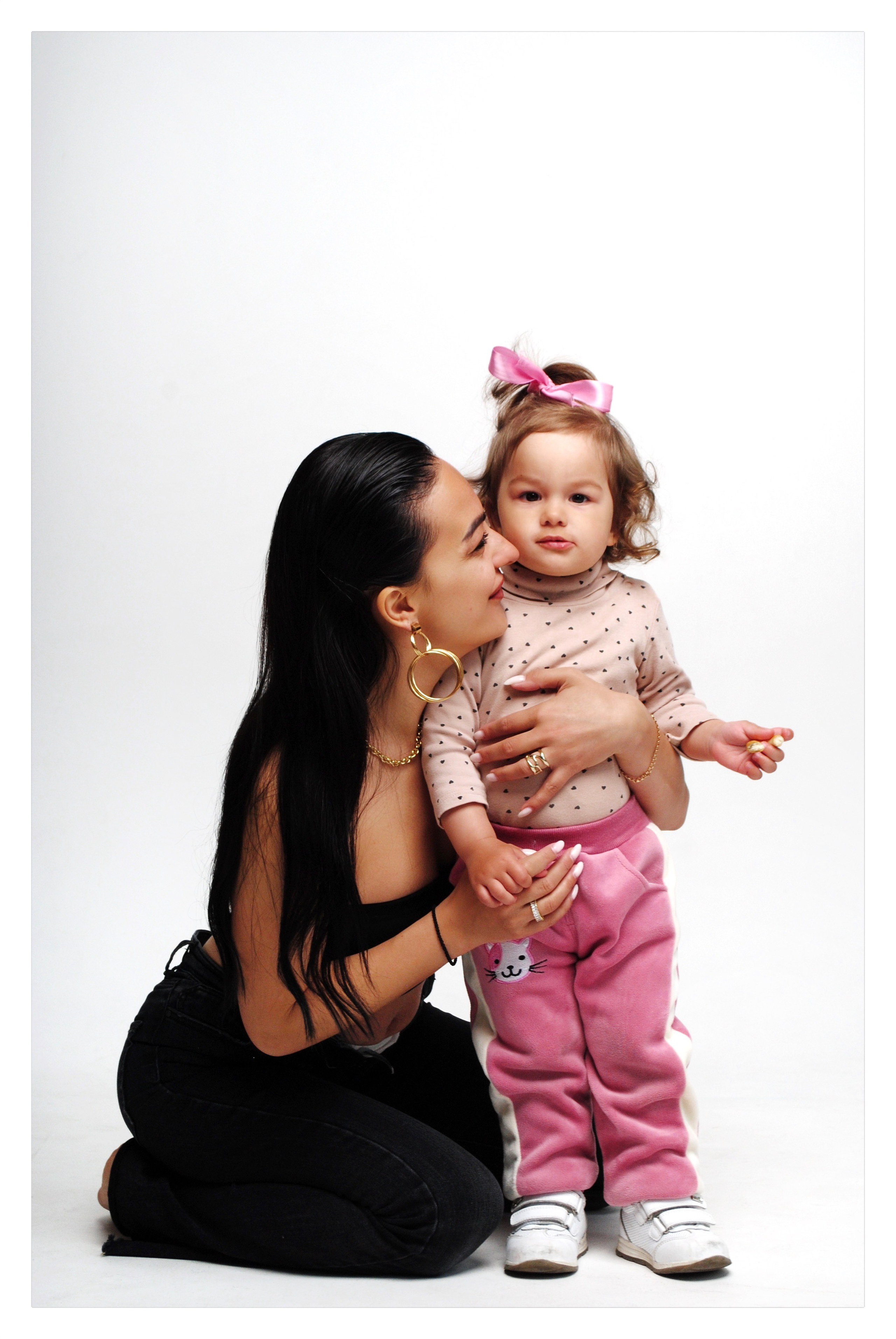 Эля и дочь. Фотограф Мария Мусаелян