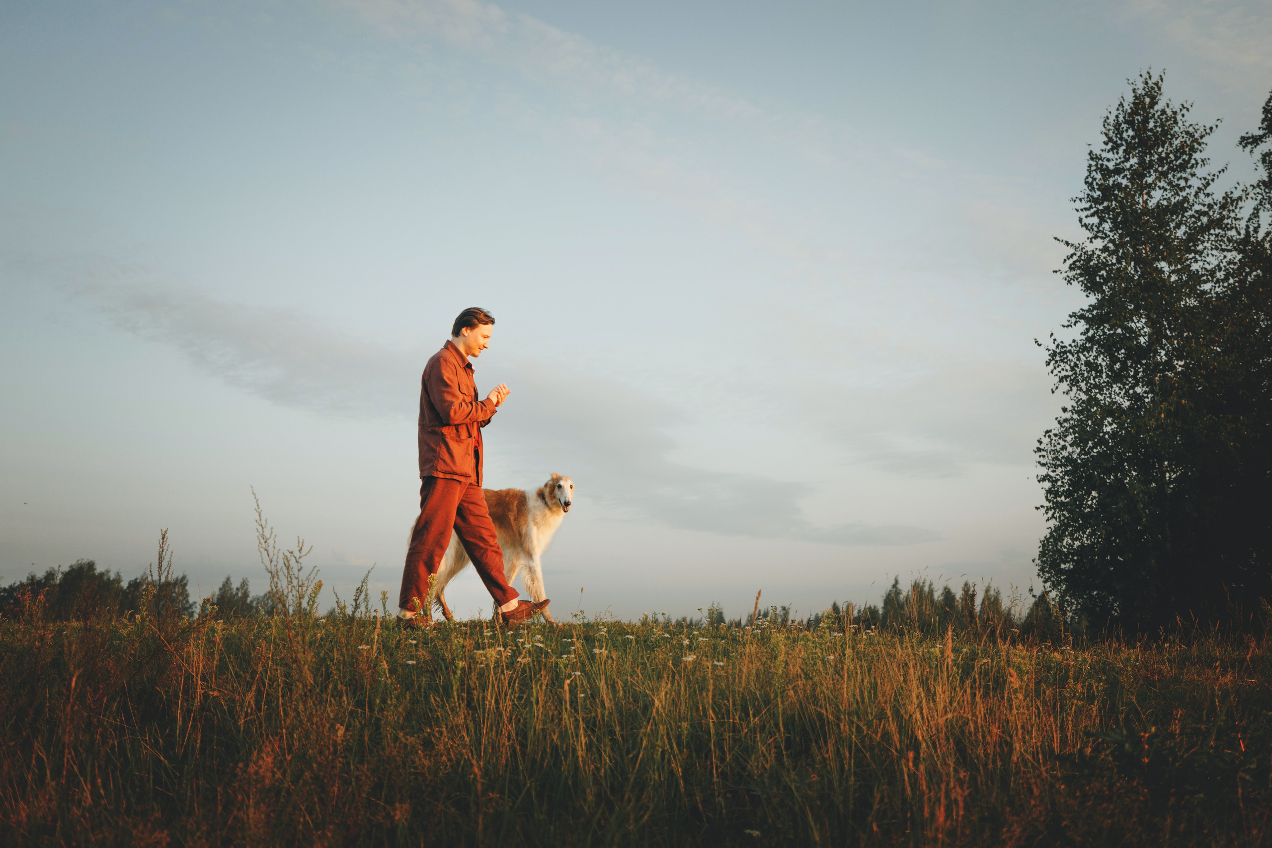 Сергей, Оксана и Жара. Фотограф анималист Осипчикова Мария