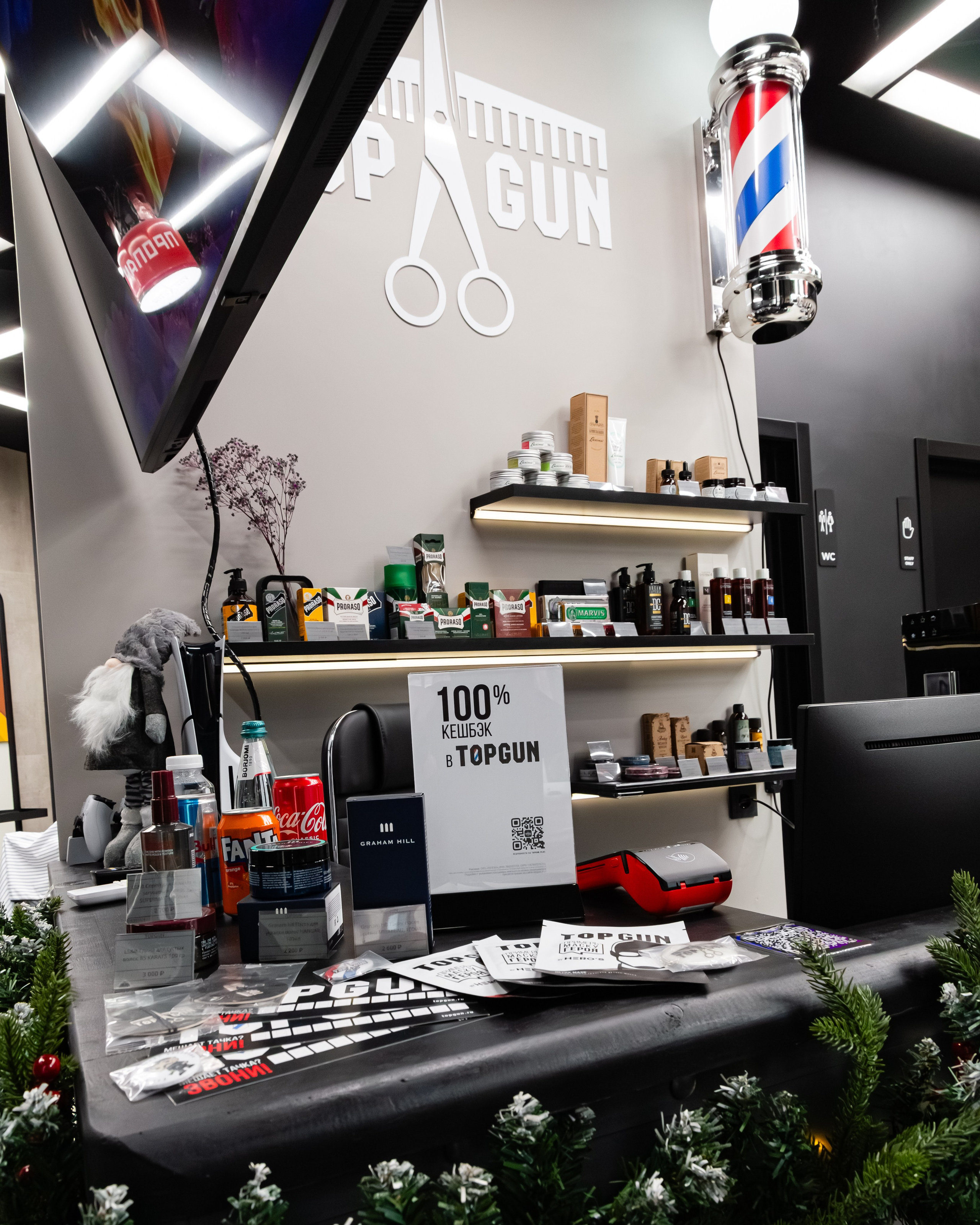 Интерьер TOPGUN. Фотограф Илья Варакин