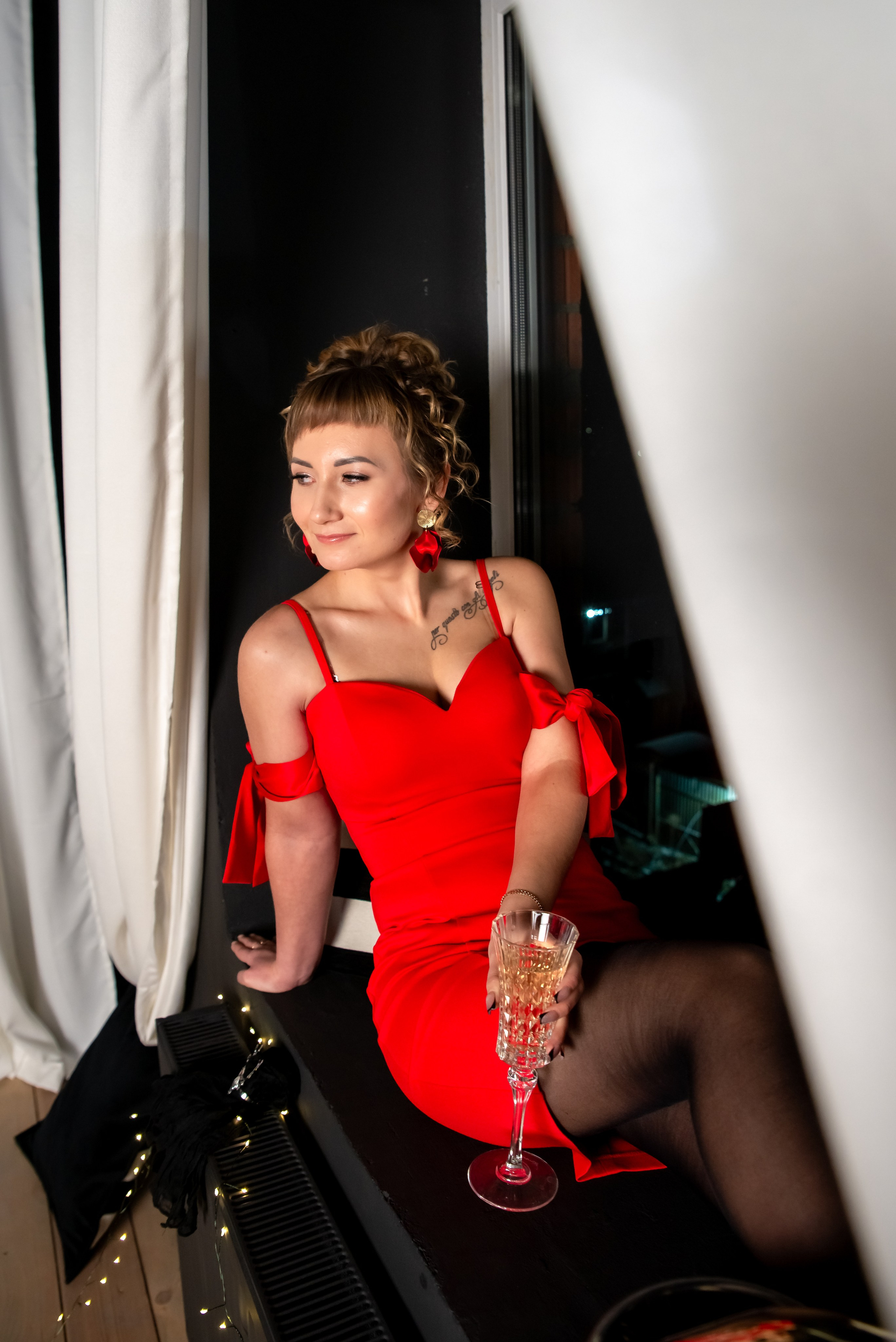 Новогодняя студийная. Фотограф Крещение Венчание Москва