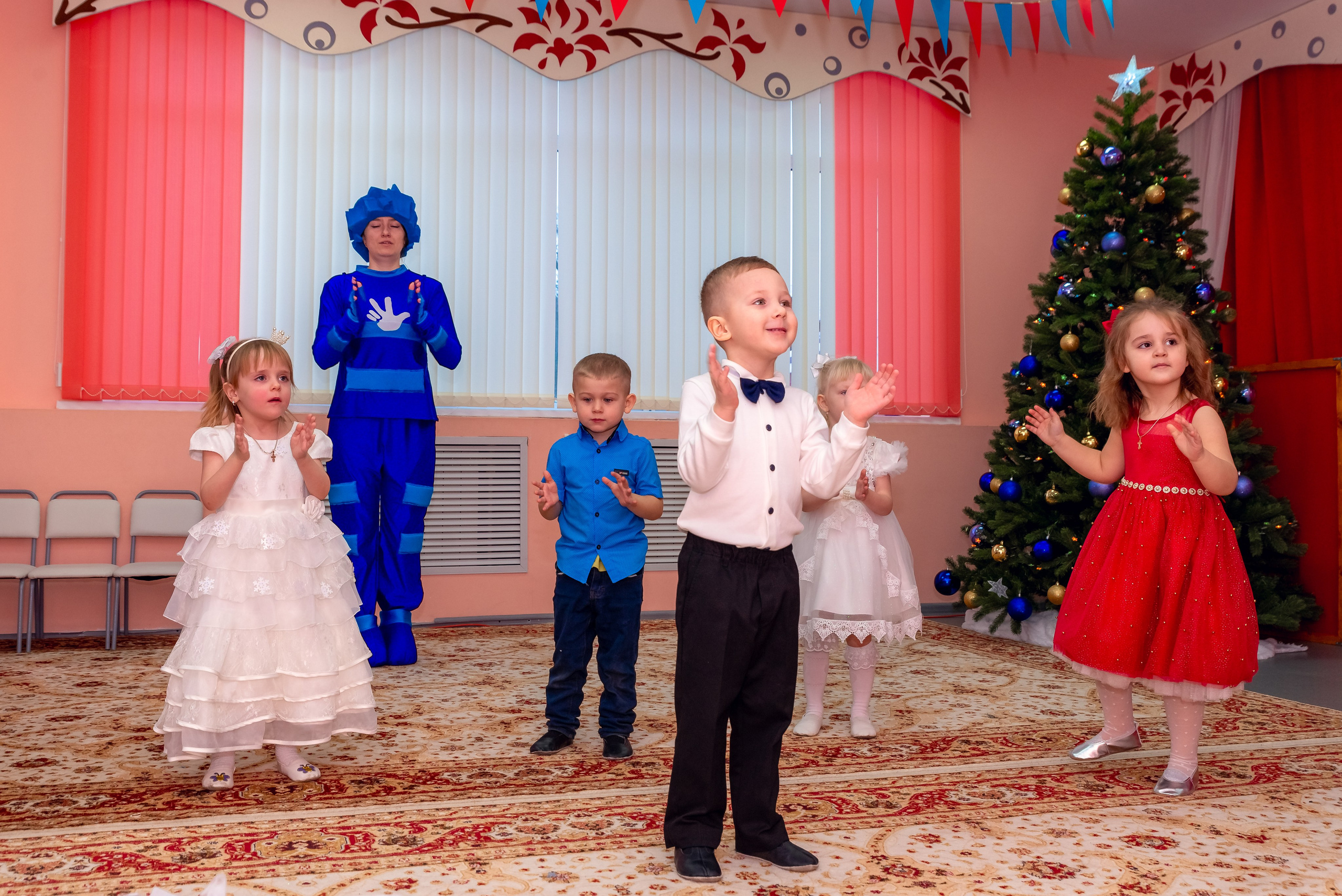 Утренник в саду. Фотограф Крещение Венчание Москва