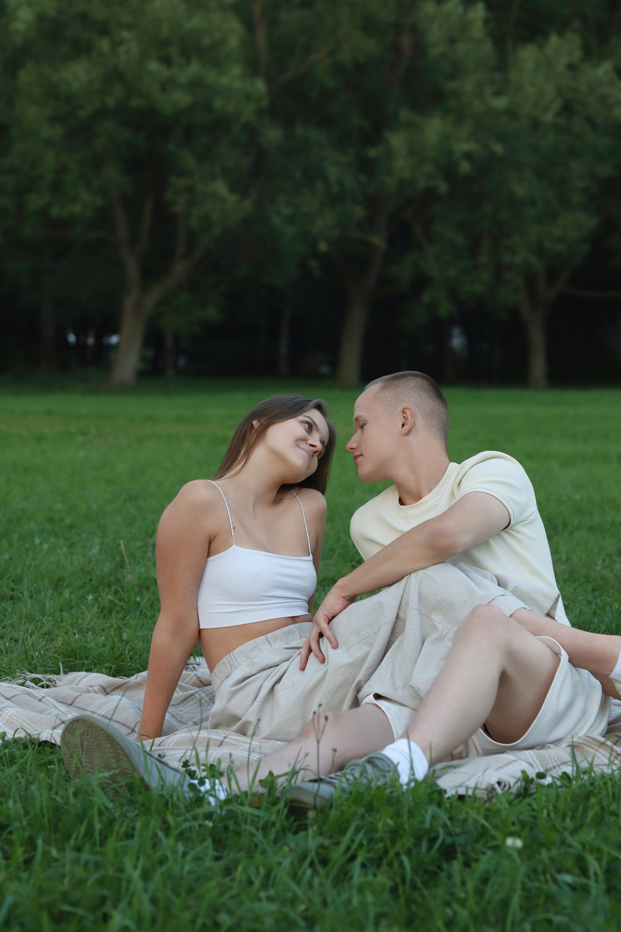 Парная фотосессия.Парк. Фотограф в Санкт-Петербурге Анна Набоких