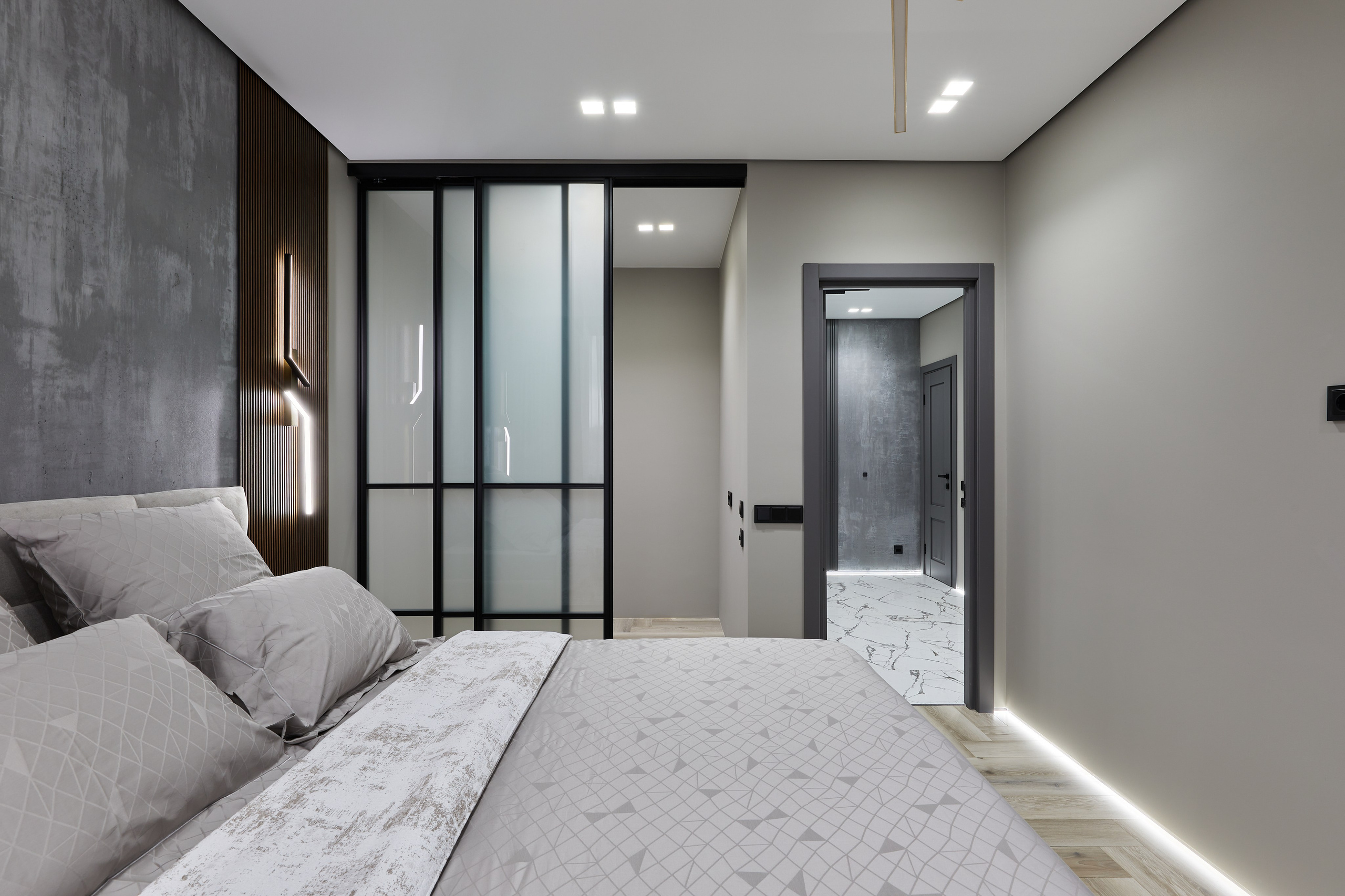 1-КОМНАТНАЯ С ДИЗАЙНЕРСКИМ РЕМОНТОМ В ЖК АЛЬПИЙСКИЙ КВАРТАЛ. Интерьерный фотограф в Сочи Анисимова Ольга