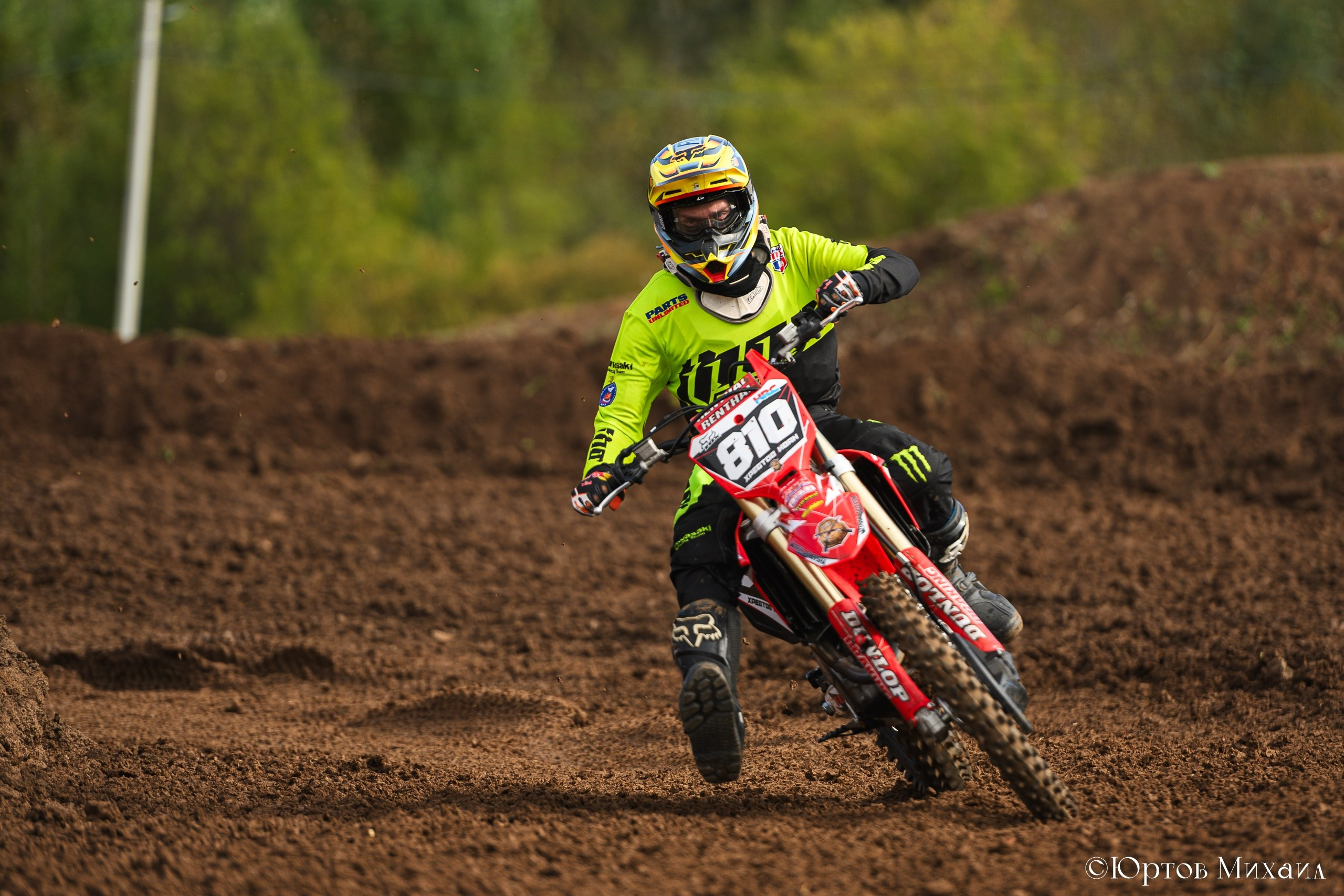 Мотокросс. Спортивный фотограф Михаил Юртов