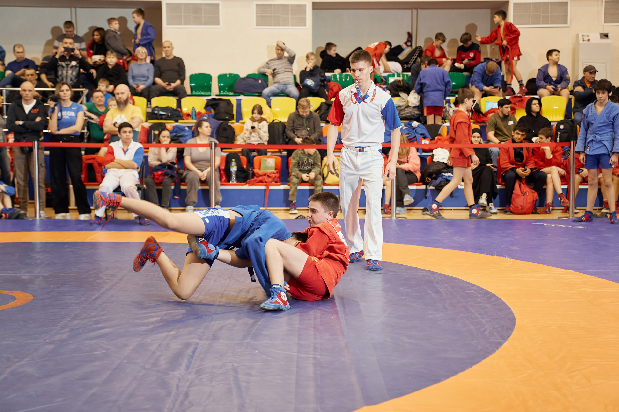 Чемпионат по самбо в Мытищах среди юношей — 2025 год