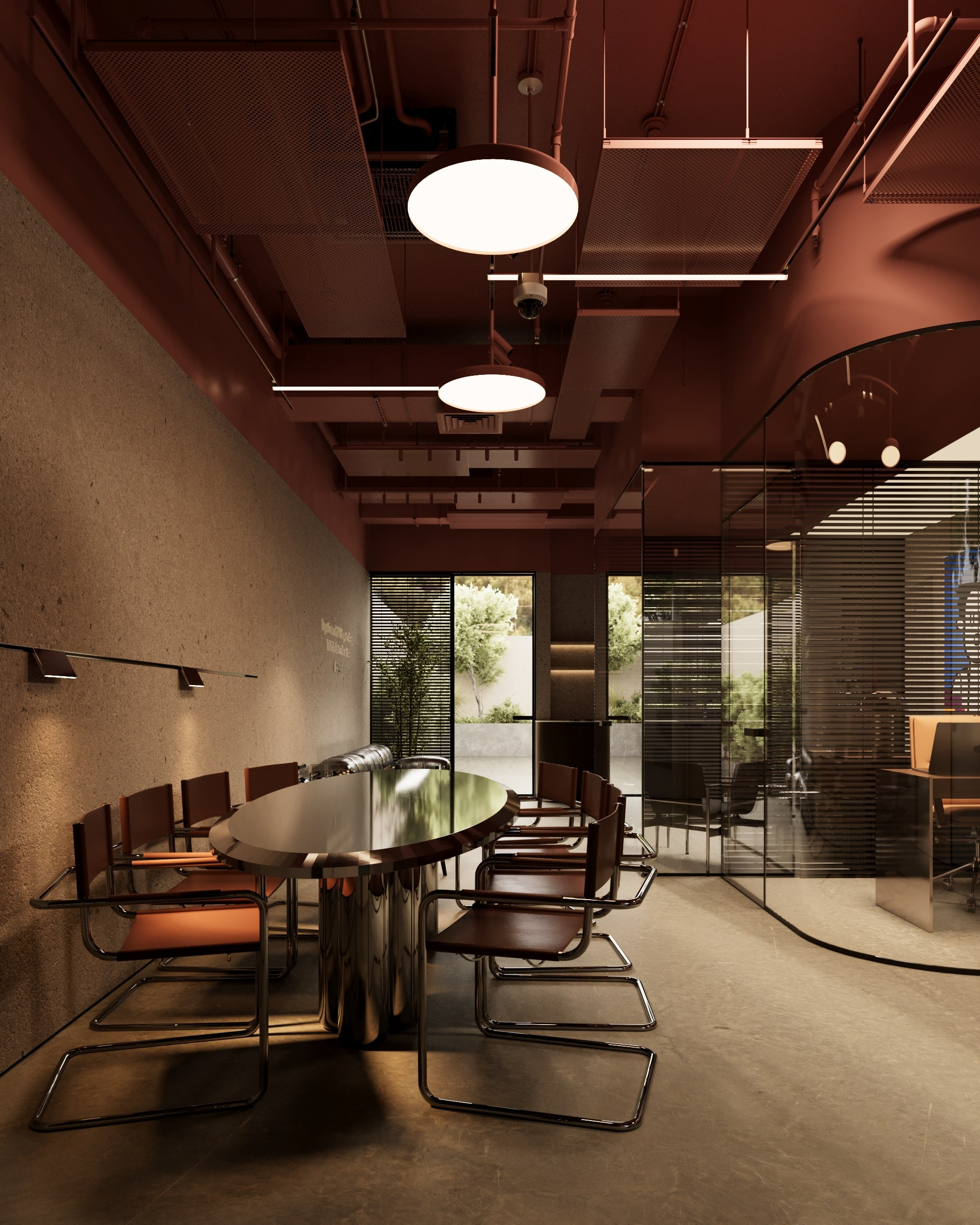 Contemporary Executive Office. Denis Konarev | Architectural Visualization Studio