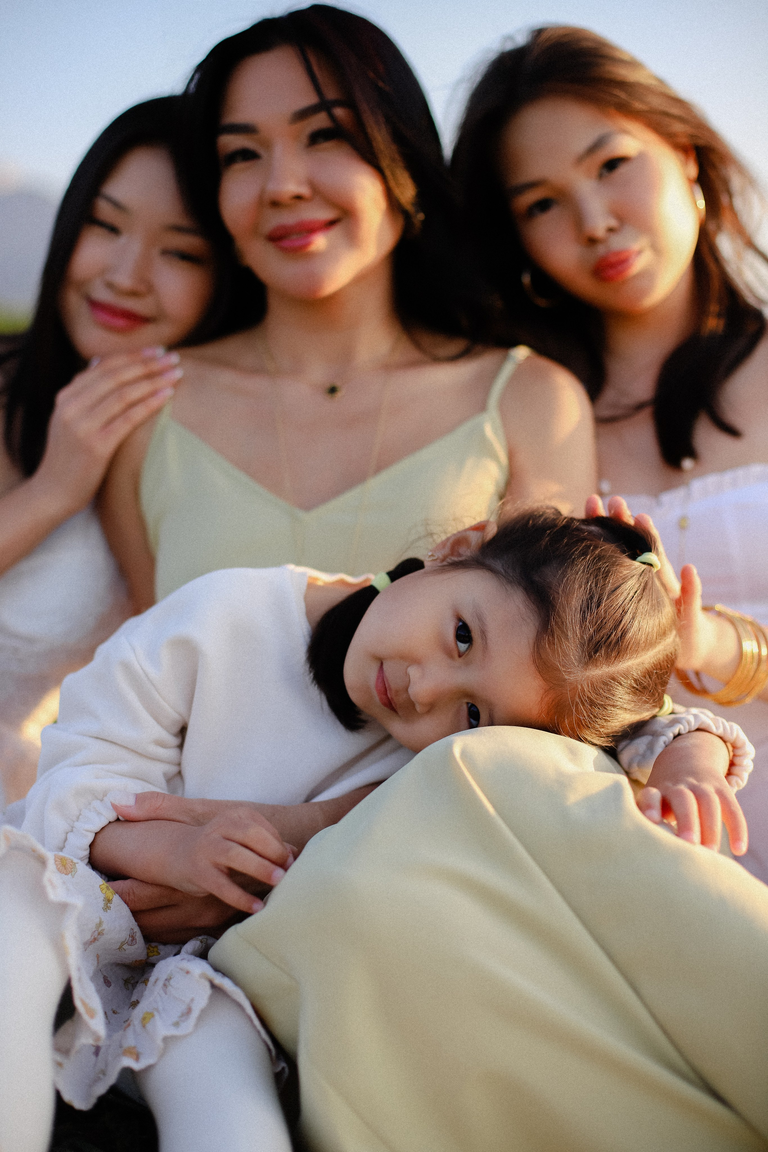 Поле на закате. Фотограф в Алматы и Москве Даша Пушкина