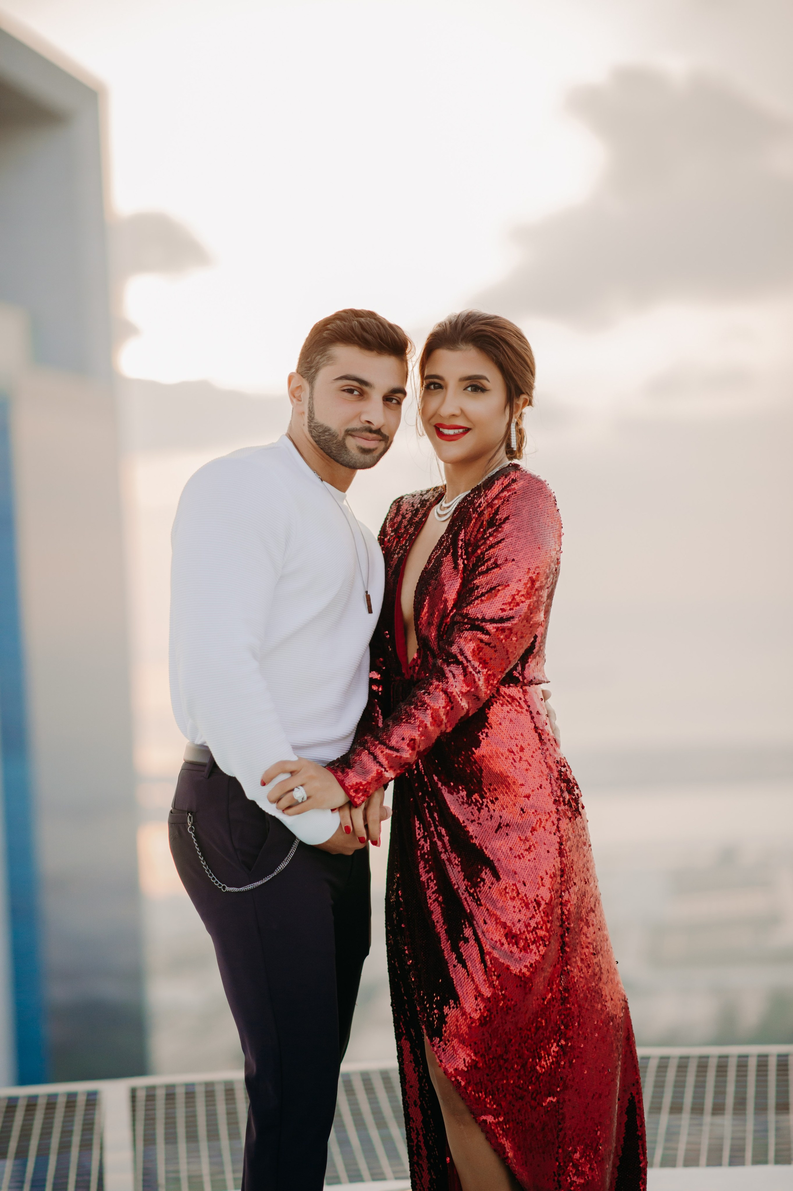 Love Story на высоте (Абу Даби). Фотограф в Москве и Санкт-Петербурге Дарина