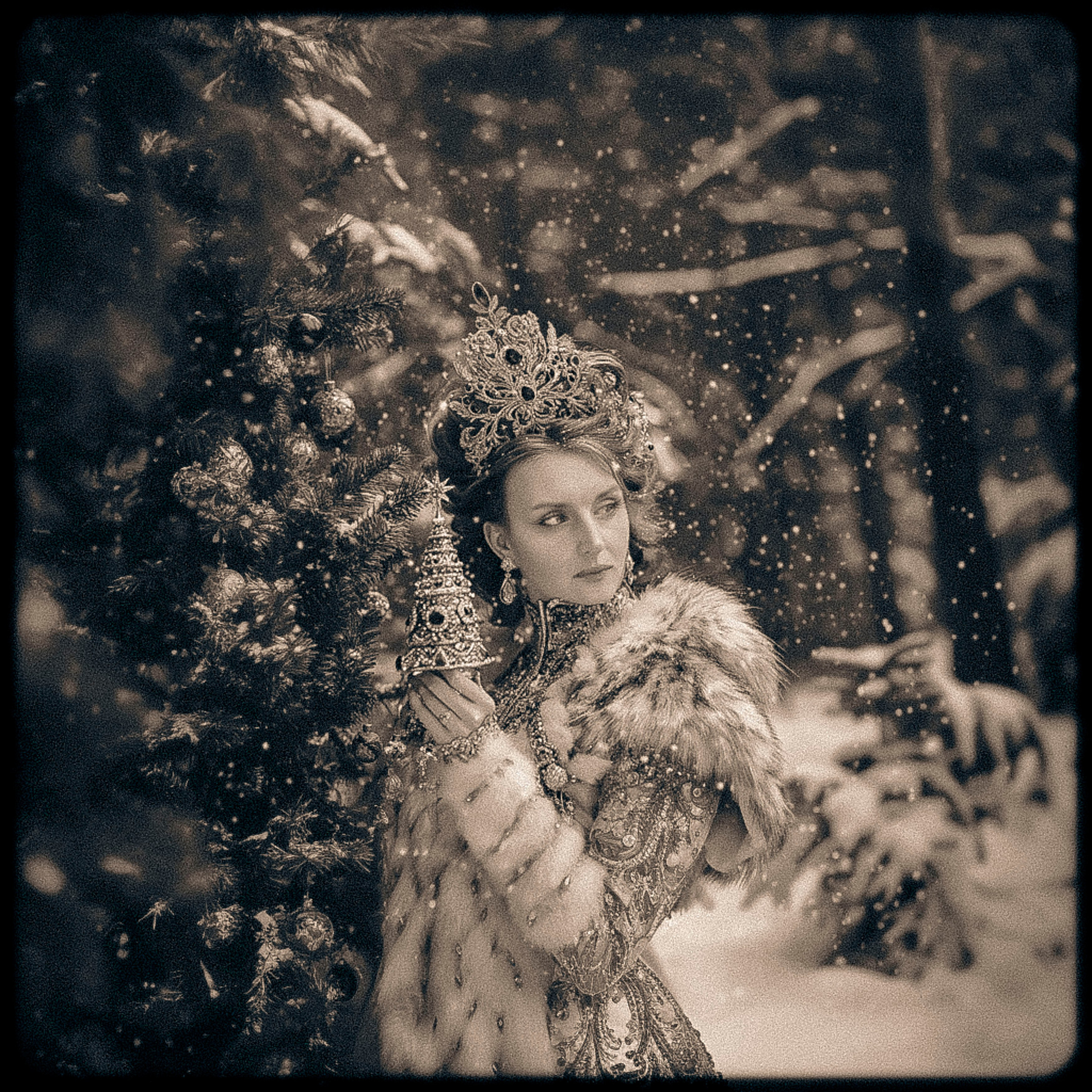 Нейрофотосессия для себя. Новогоднее настроение. ФотоХудожник Харитонова Ирина г. Санкт-Петербург