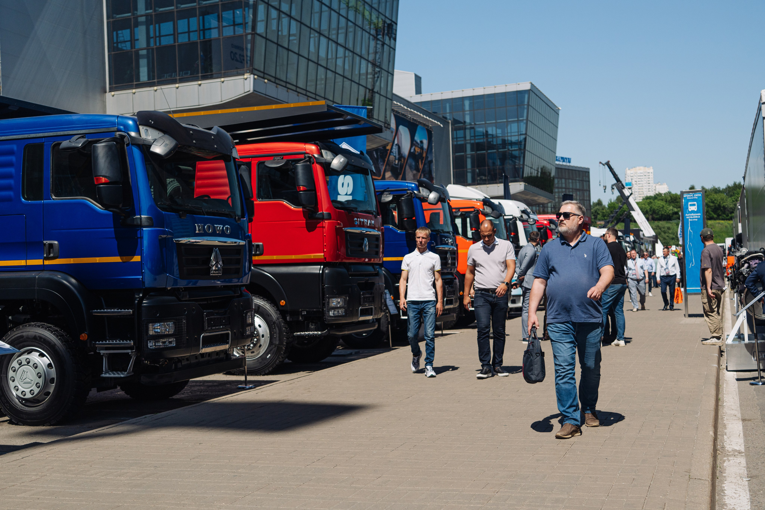 Выставка строительной техники в Крокус Экспо