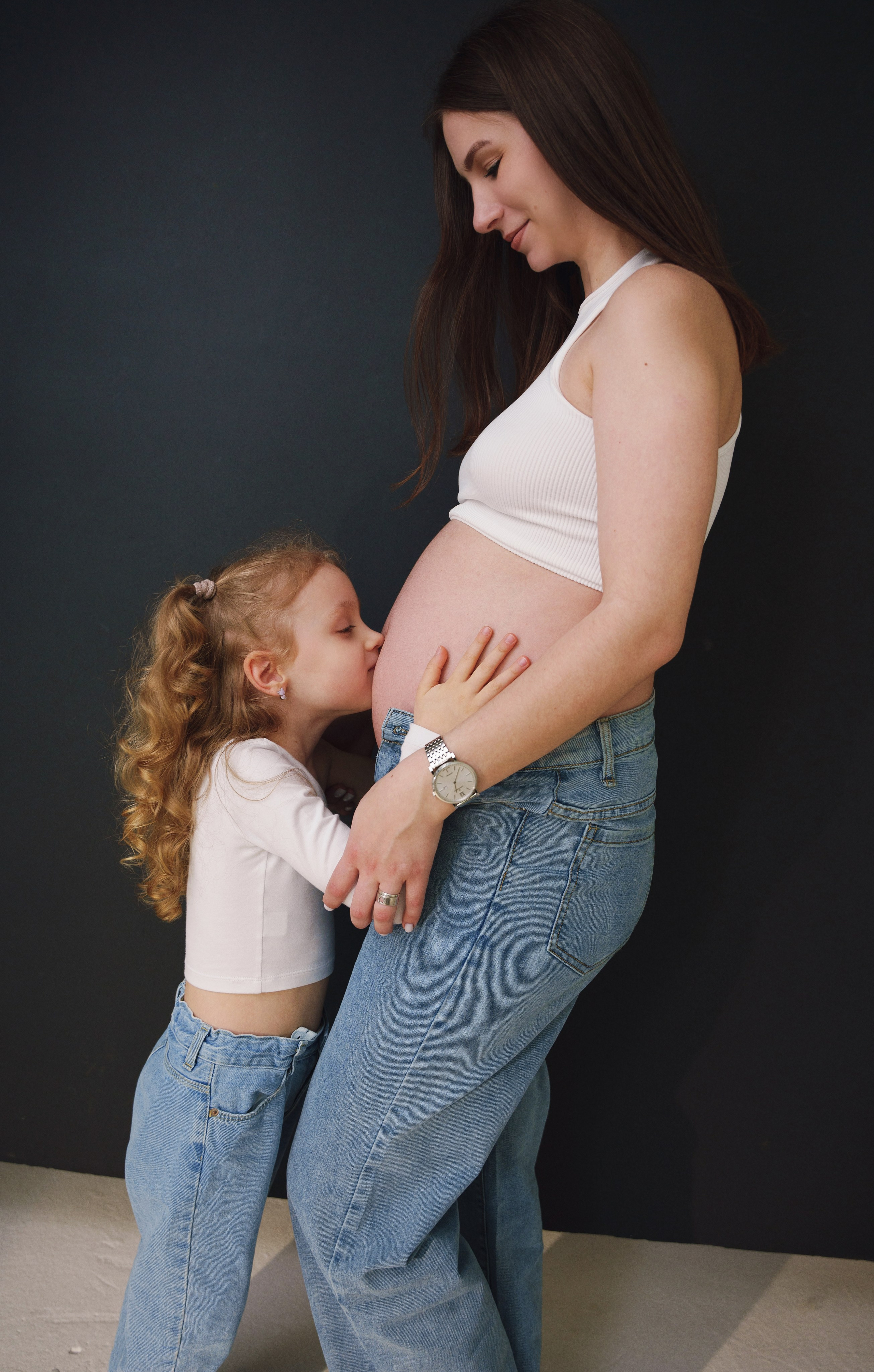 Семейная съёмка в студии handy__studio. Семейный и детский фотограф в Рязани Кулешова Оксана