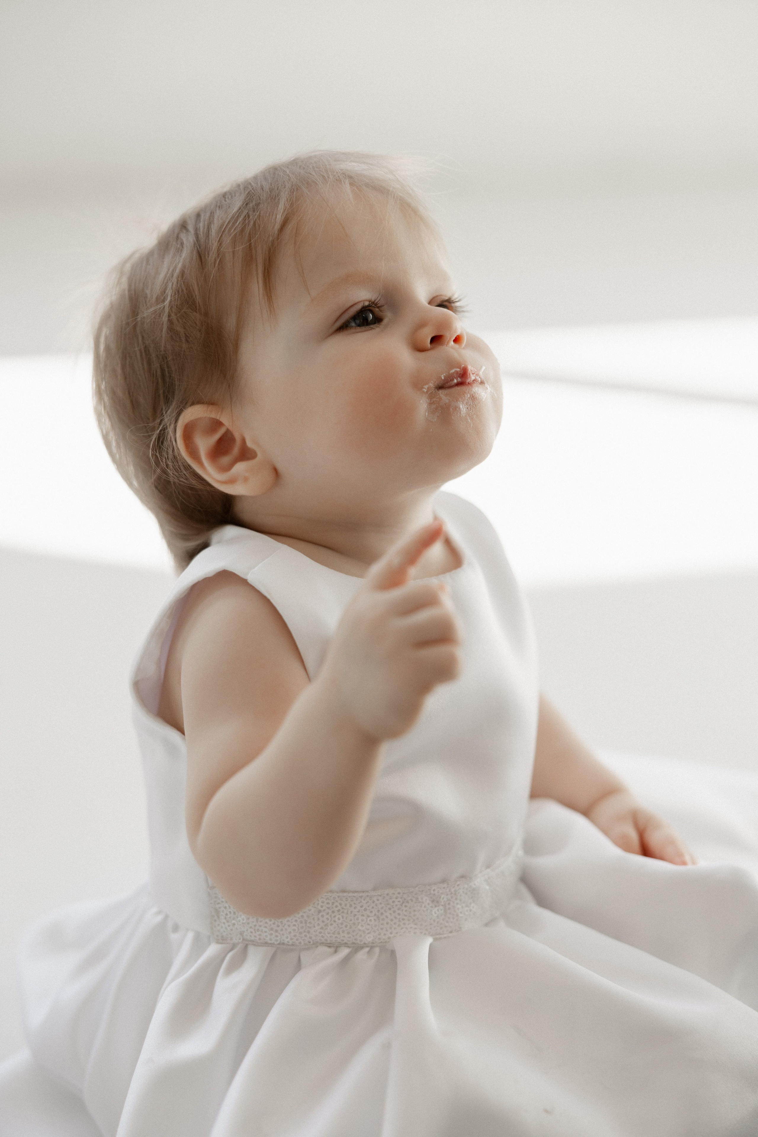 Семейная съёмка с ребенком в студии