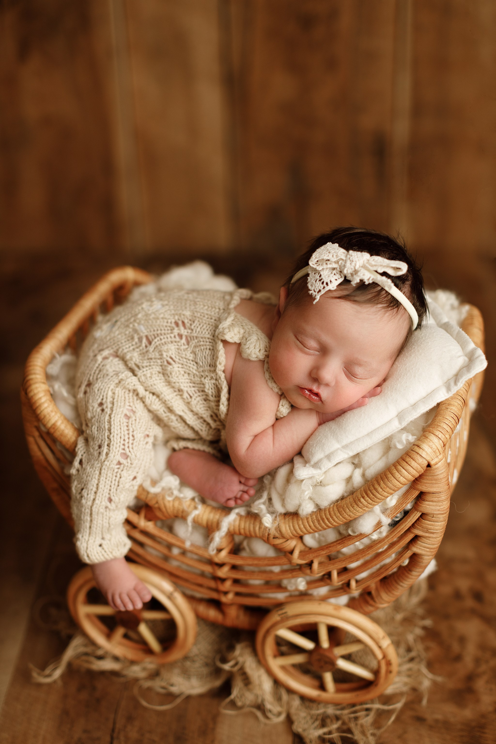 Новорожденные. Алена. Профессиональная детская и семейная фотостудия в Краснодаре