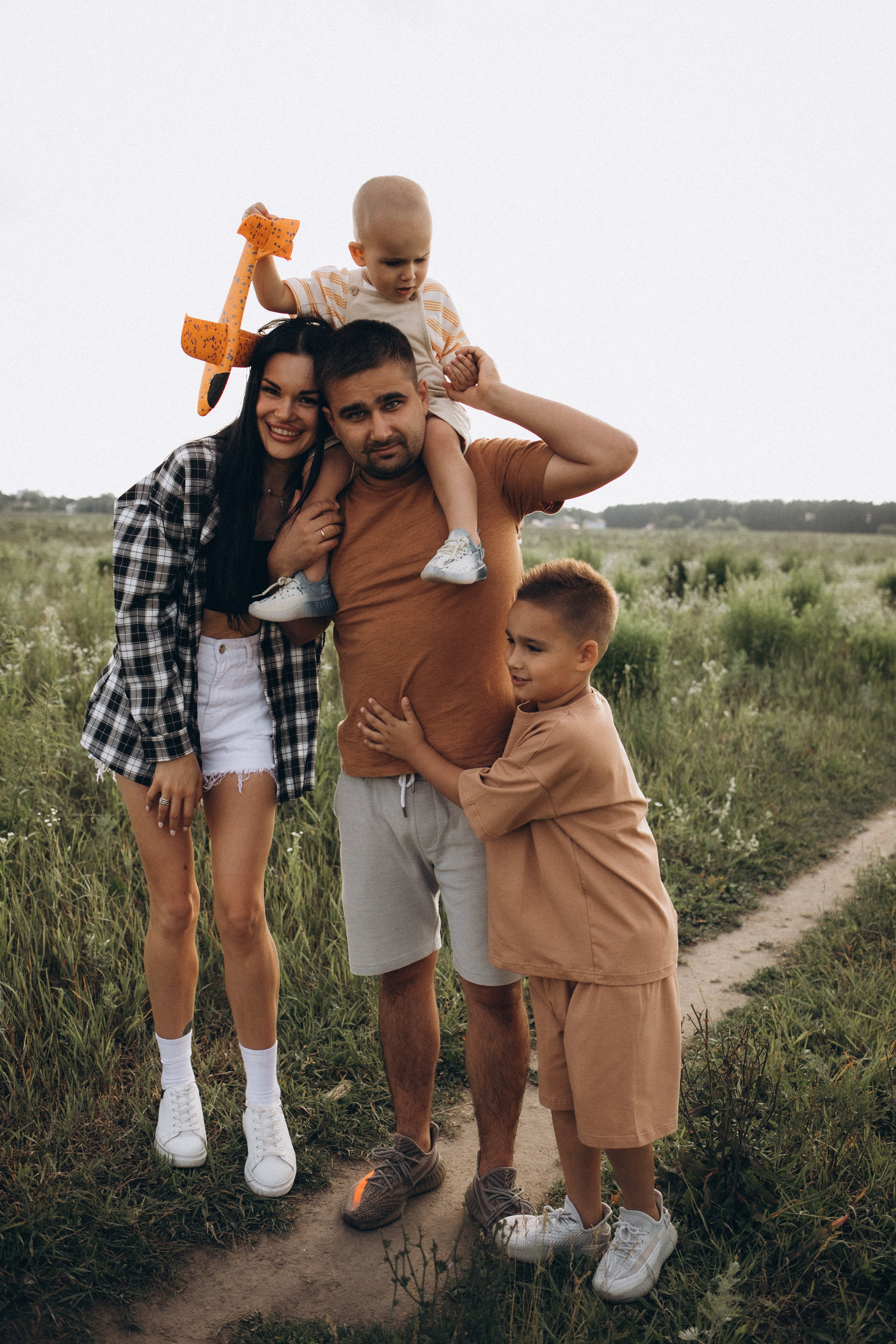 Саша, Женя, Никита и Саша. Семейный и свадебный фотограф Анна Кожокарь