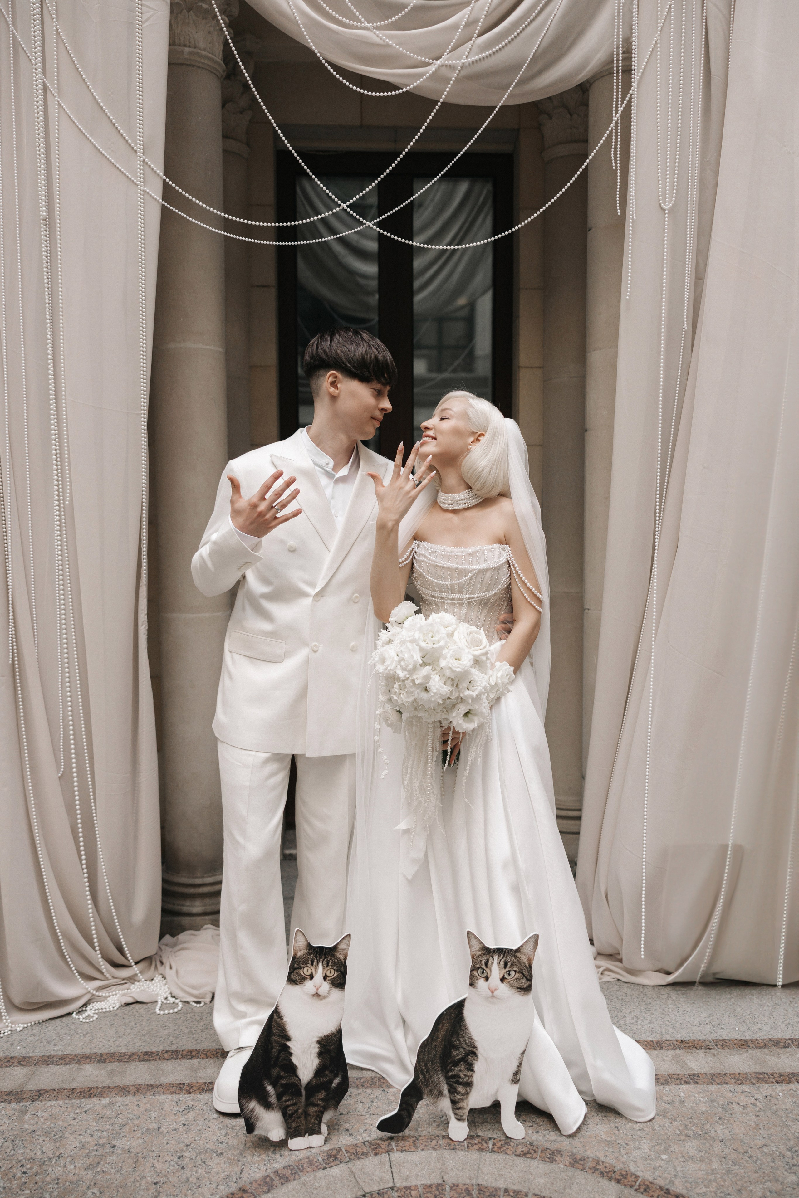 Без кота и жизнь не та. Свадебный фотограф Москва Мотеюнайте Виктория