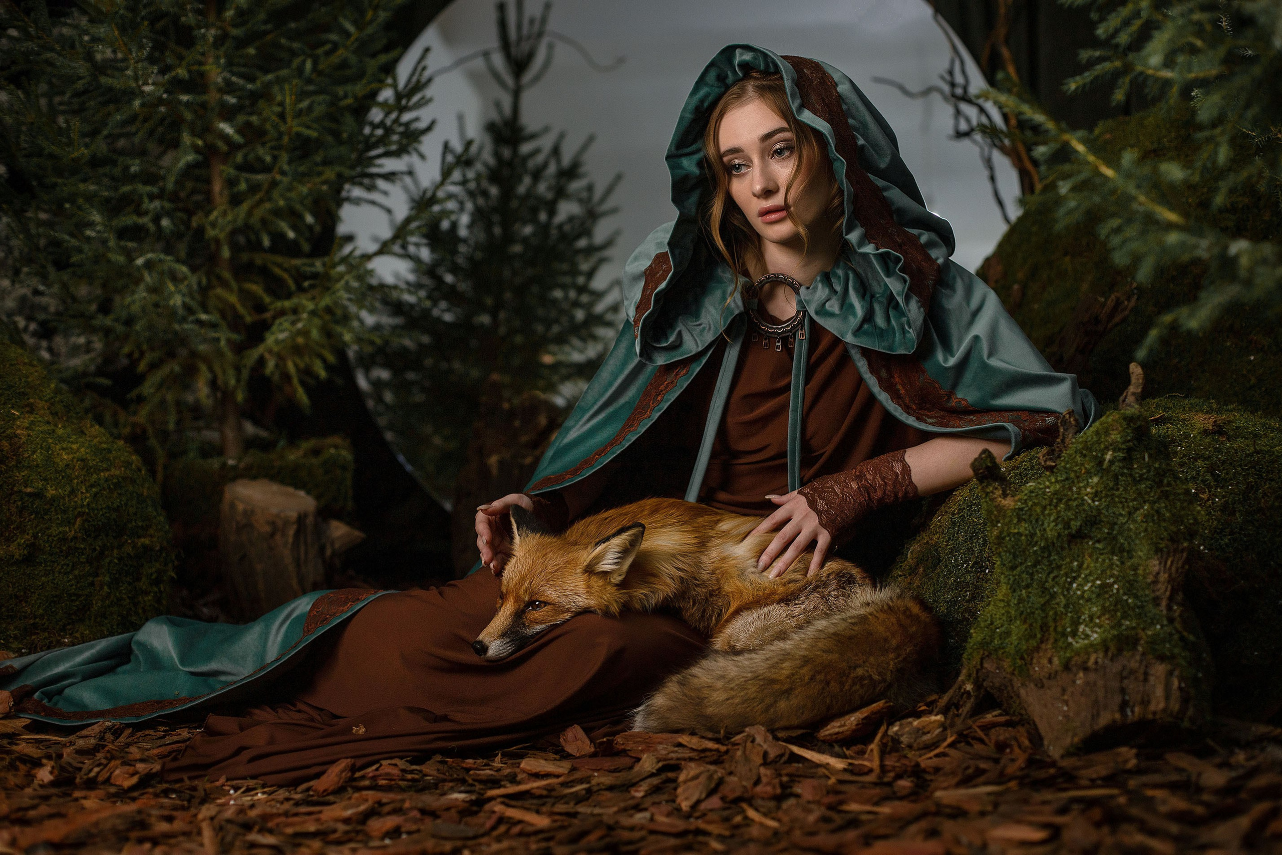 Фотопроект «Лесная сказка». Женский и портретный фотограф Мила Прошина. Краснодаар
