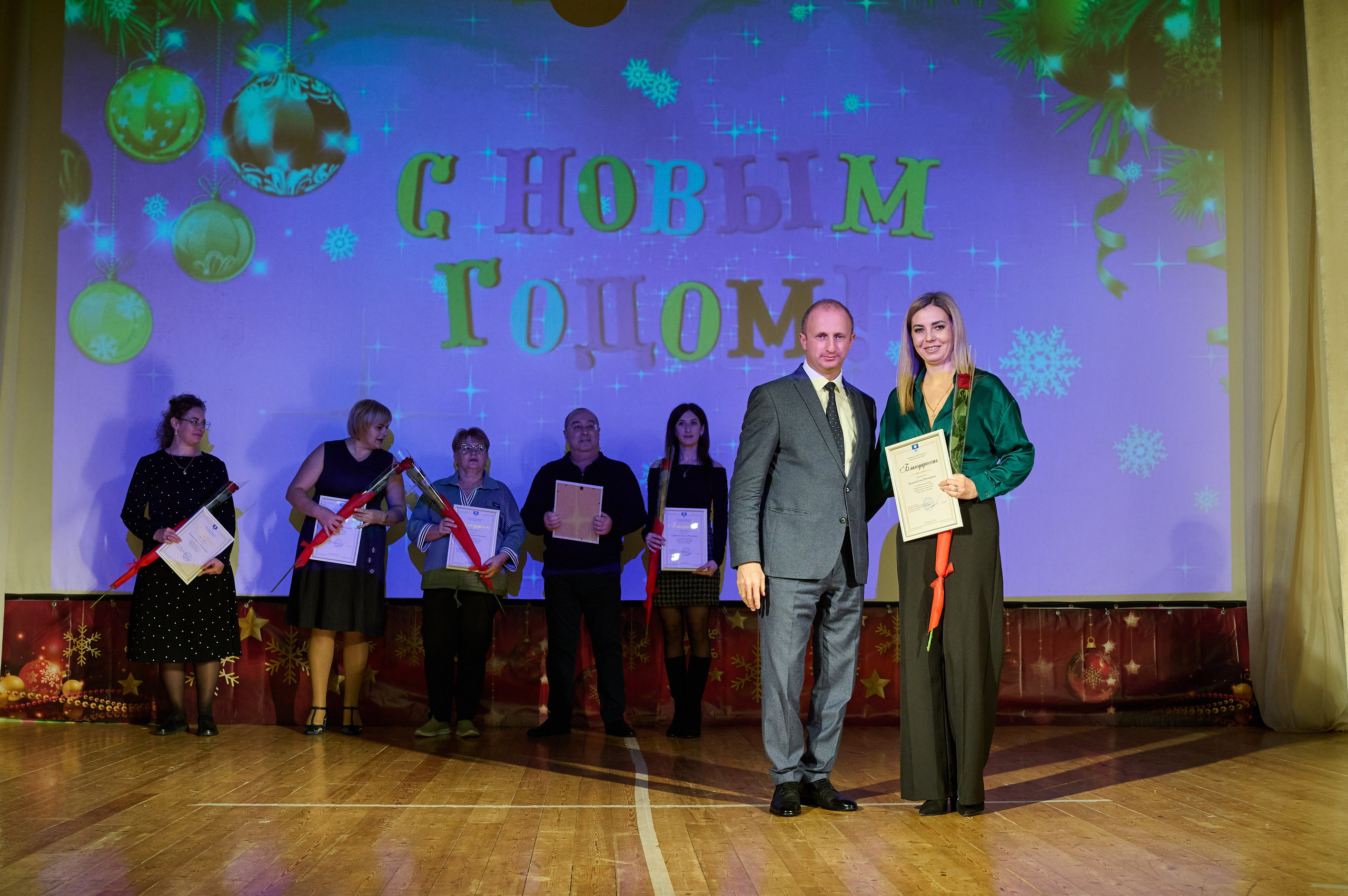 Новогодний концерт. Жизнь курорта Кабардинка в фотографиях