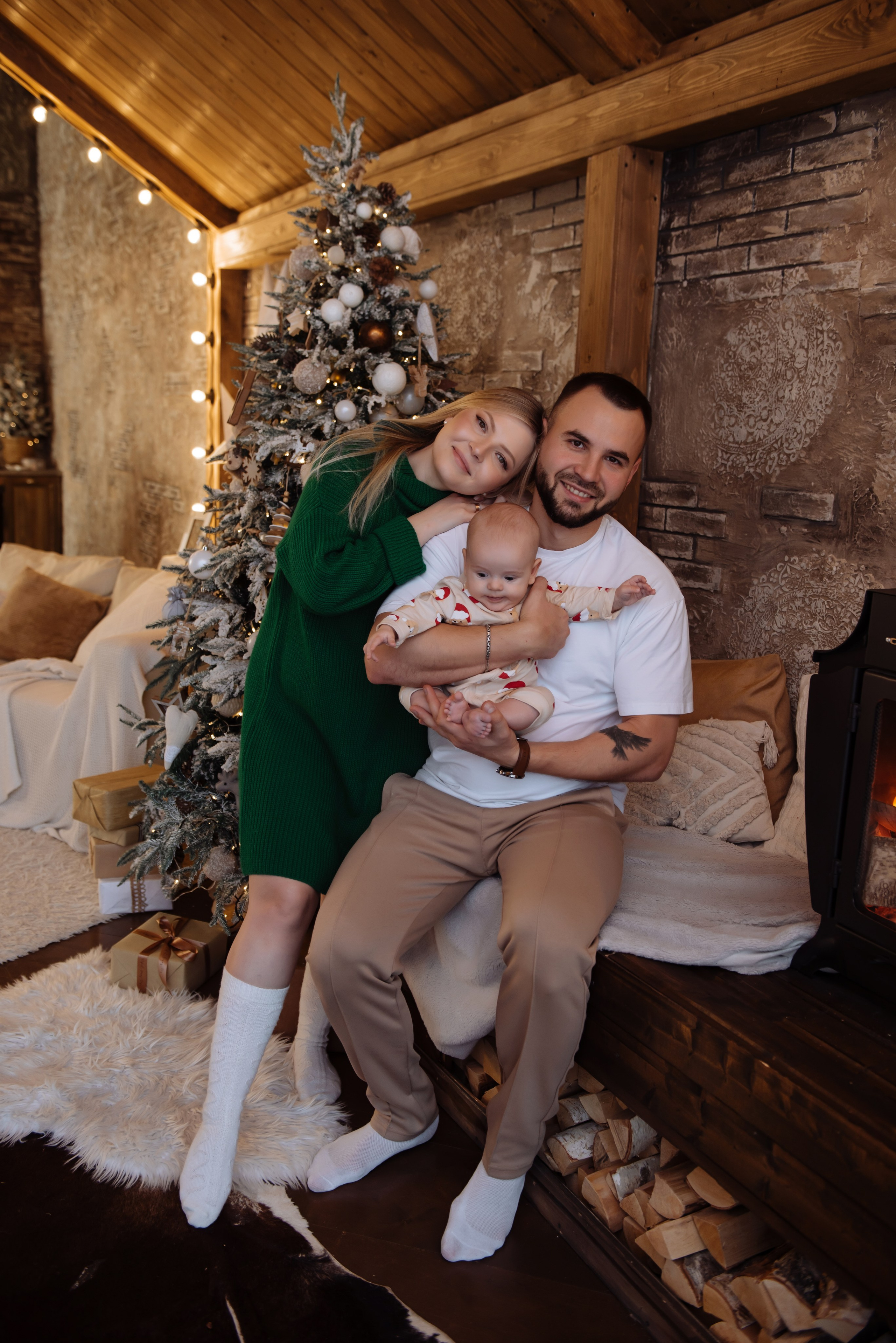 New Year Юля, Рома и маленький Эрик. Свадебный, портретный, фотограф беременности в Нижнем Новгороде Алина Зиновьева