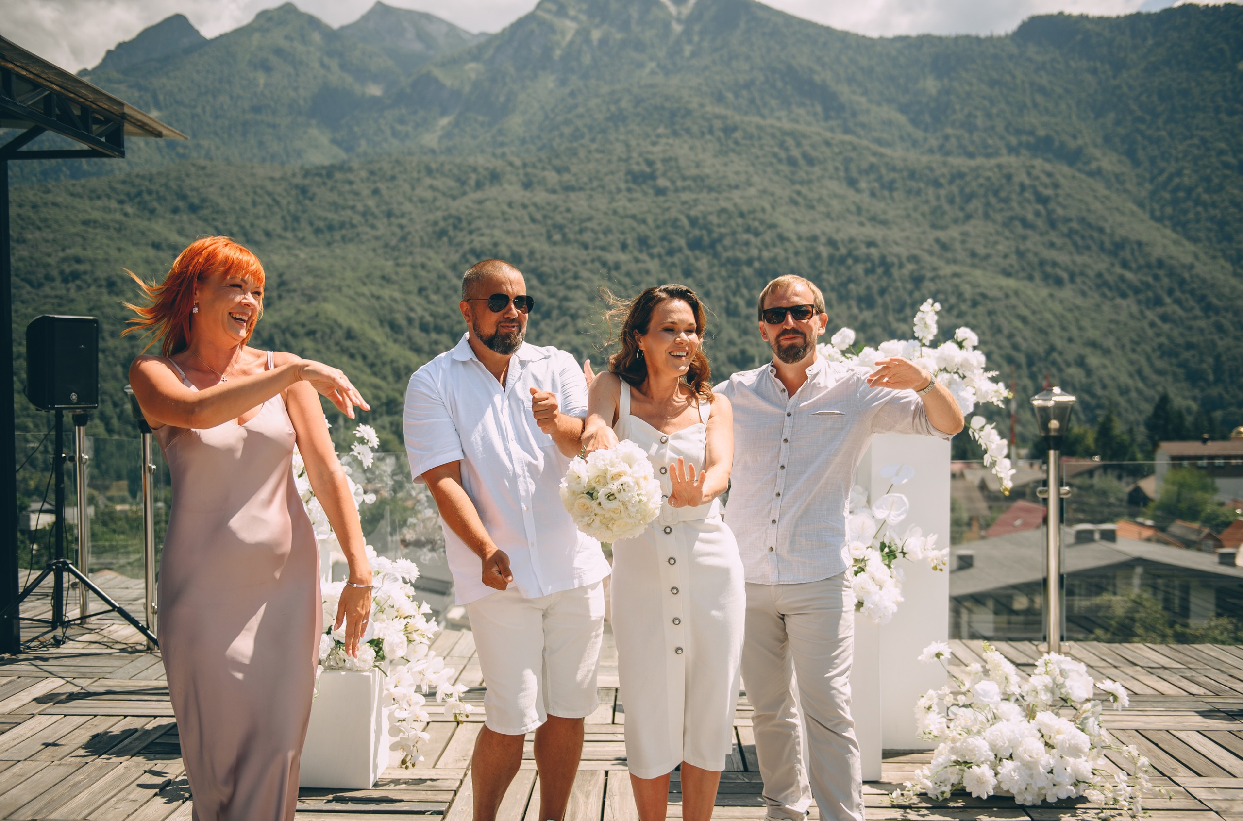 Красная Поляна, свадьба в горах. Свадебный и семейный фотограф София Невская