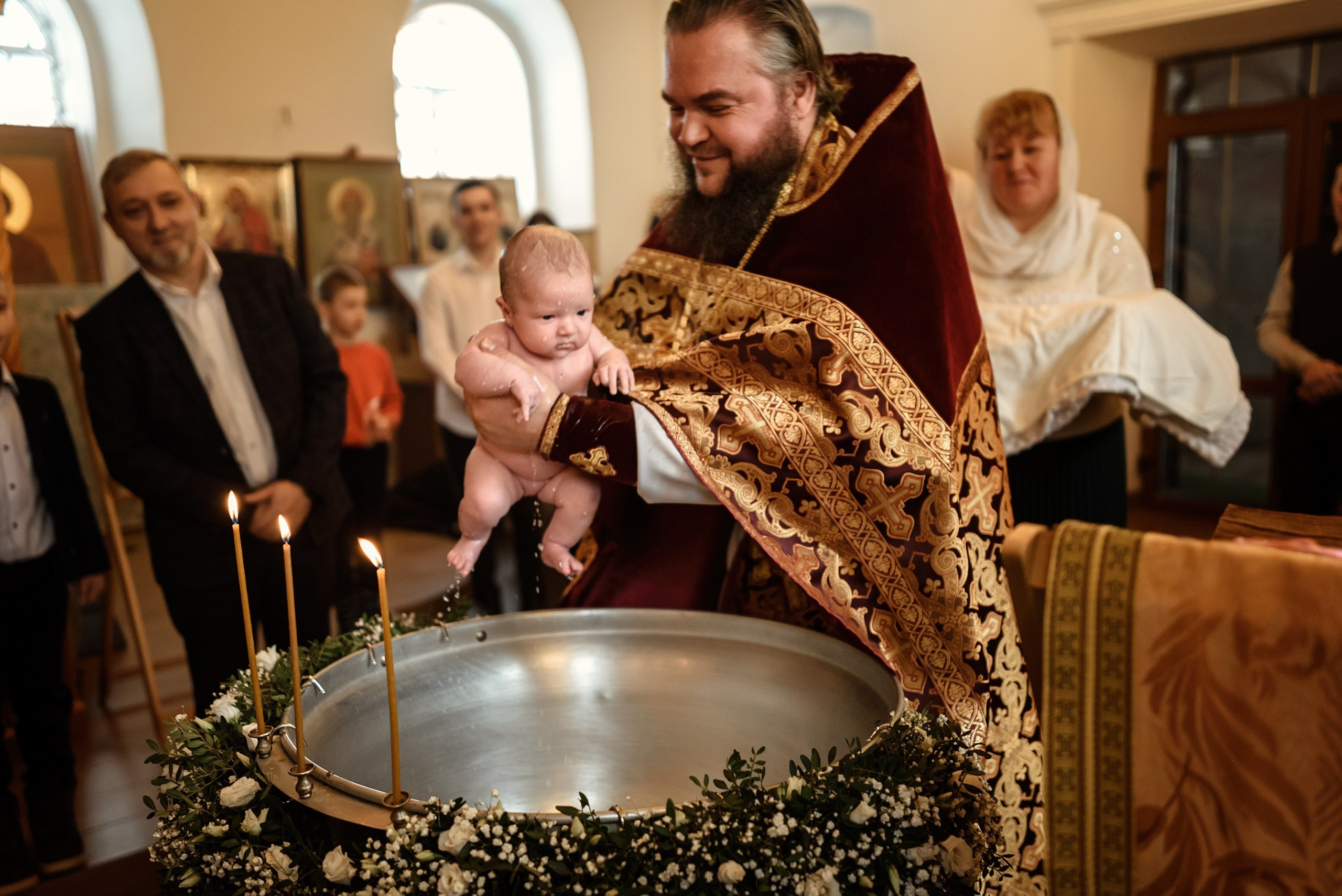 Крещение Машеньки. Фотограф Ростов Великий Юлия Кузьмина Фотограф на крещение Ярославль