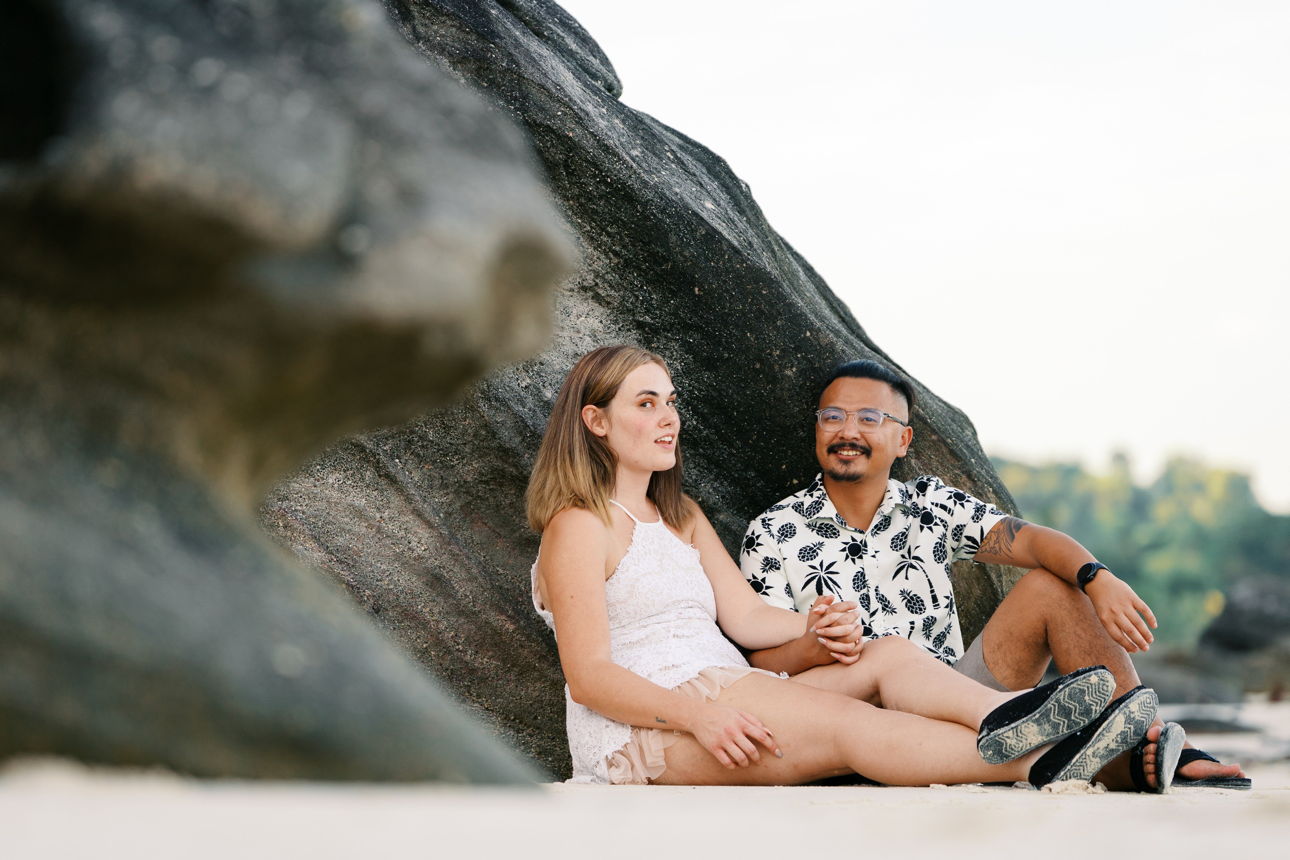     Marriage proposal photography in Phu Quoc, Vietnam.