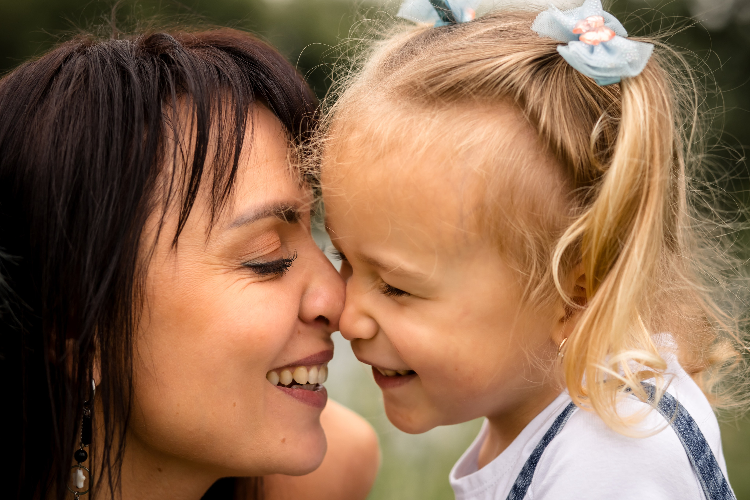 Катя с детками