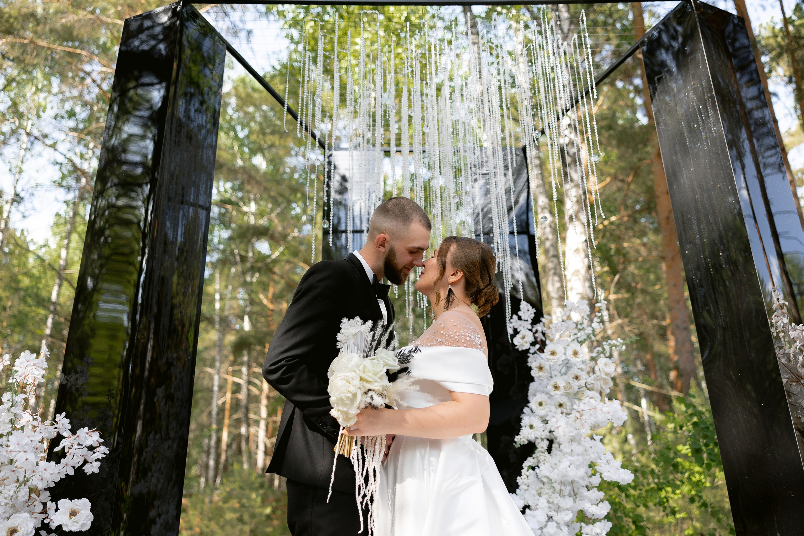 Black and white wedding. Организация свадеб тюмень
