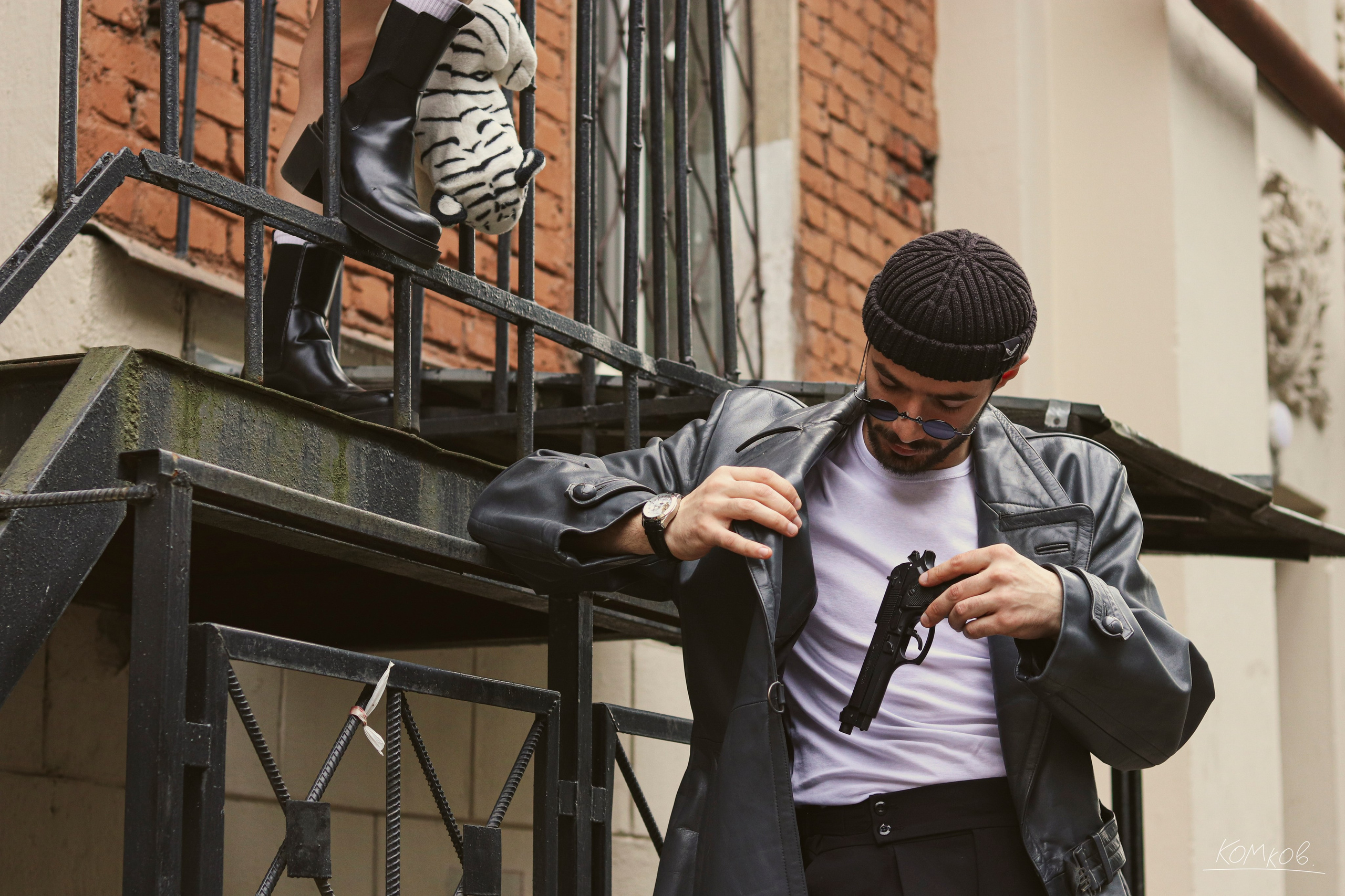 Фотосессия по фильму Леон. Ивентный фотограф в Санкт-Петербурге Олег Комков