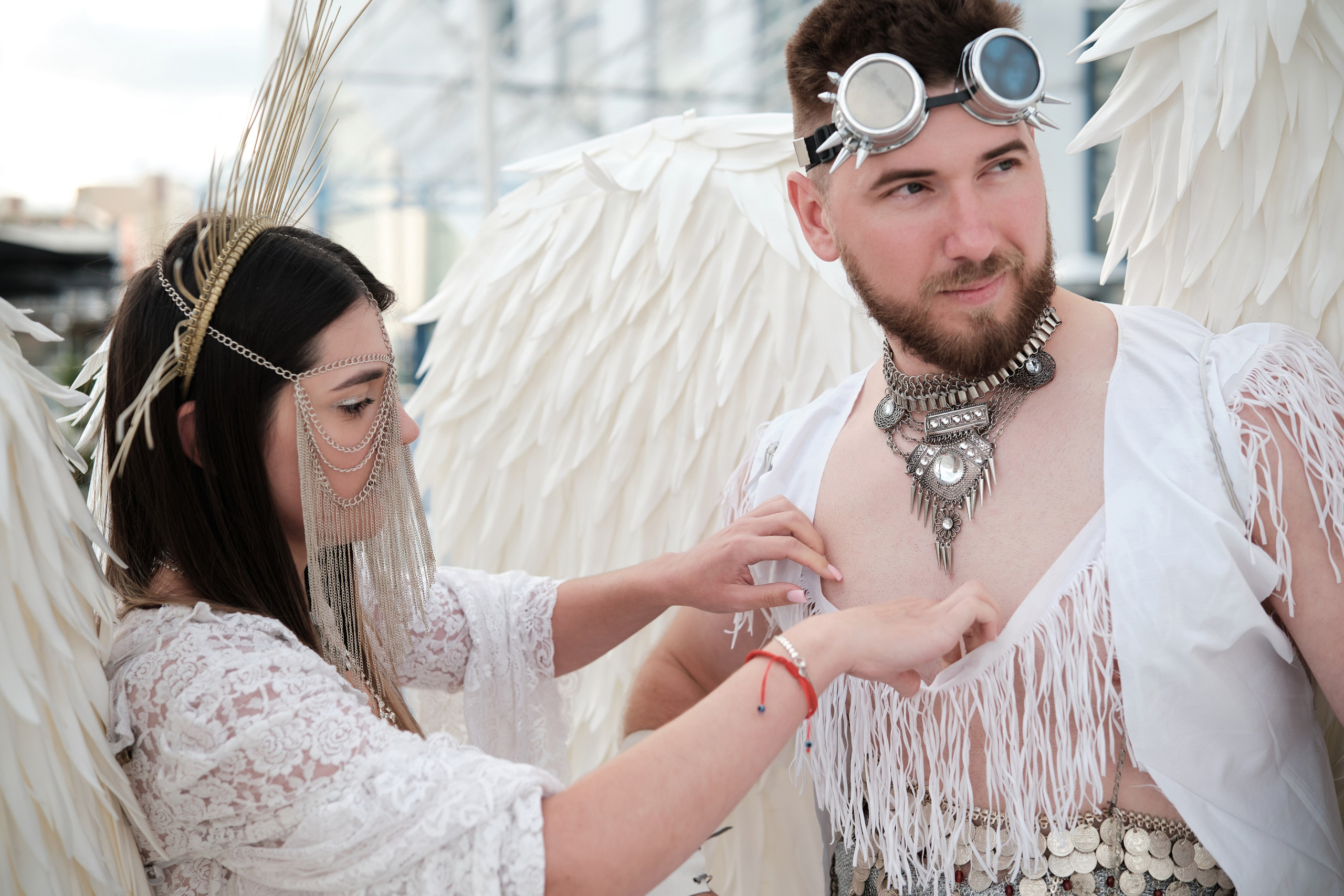 Burning Man на террасе White Point. Репортажный фотограф Дмитрий Литвинский. Минск, Беларусь, мир