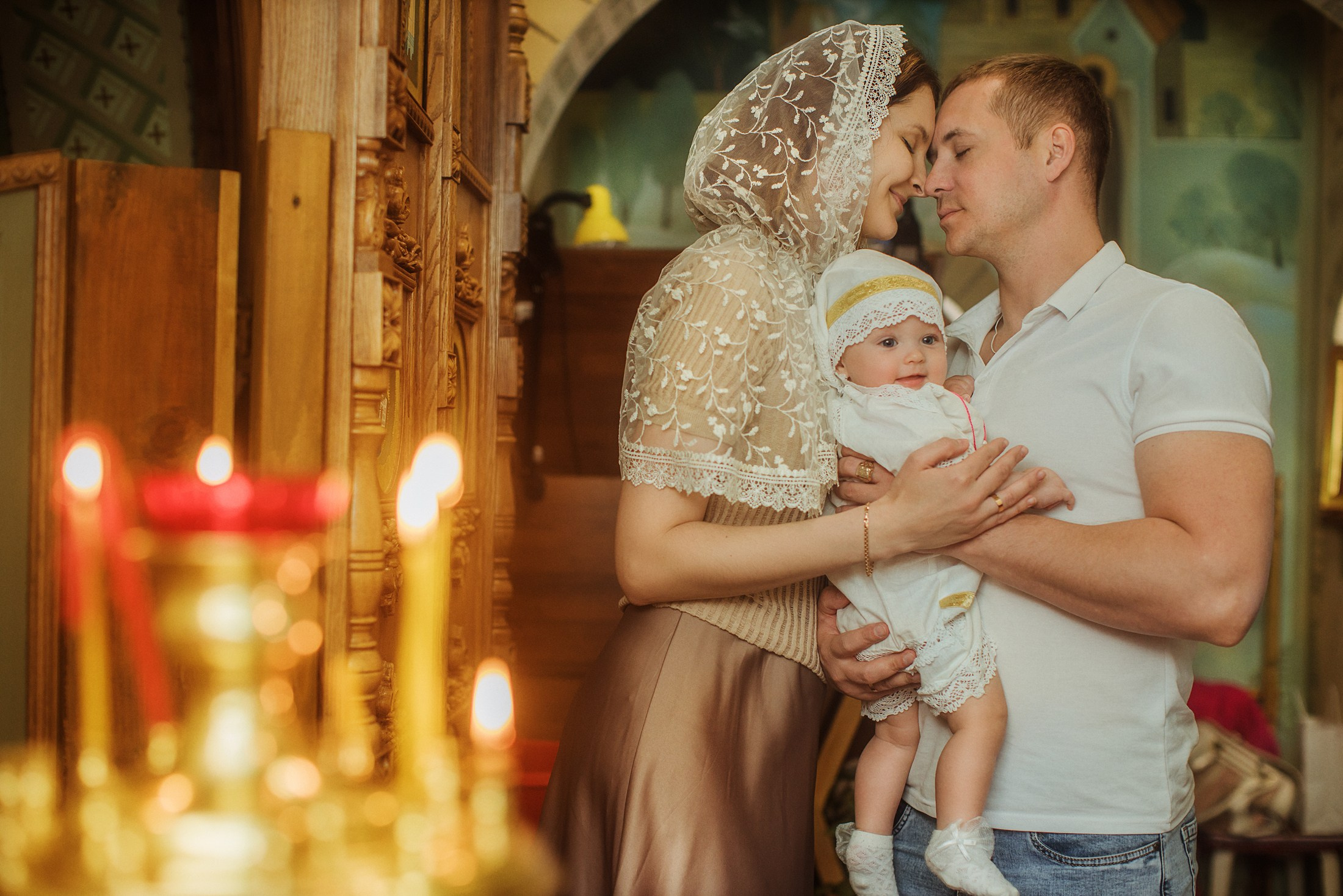 Храм Преподобного-Сергия-Радонежского. Крещение Мелании. Фотографы в городе Волгограде — Людмила Агеева и Алексей Околелов