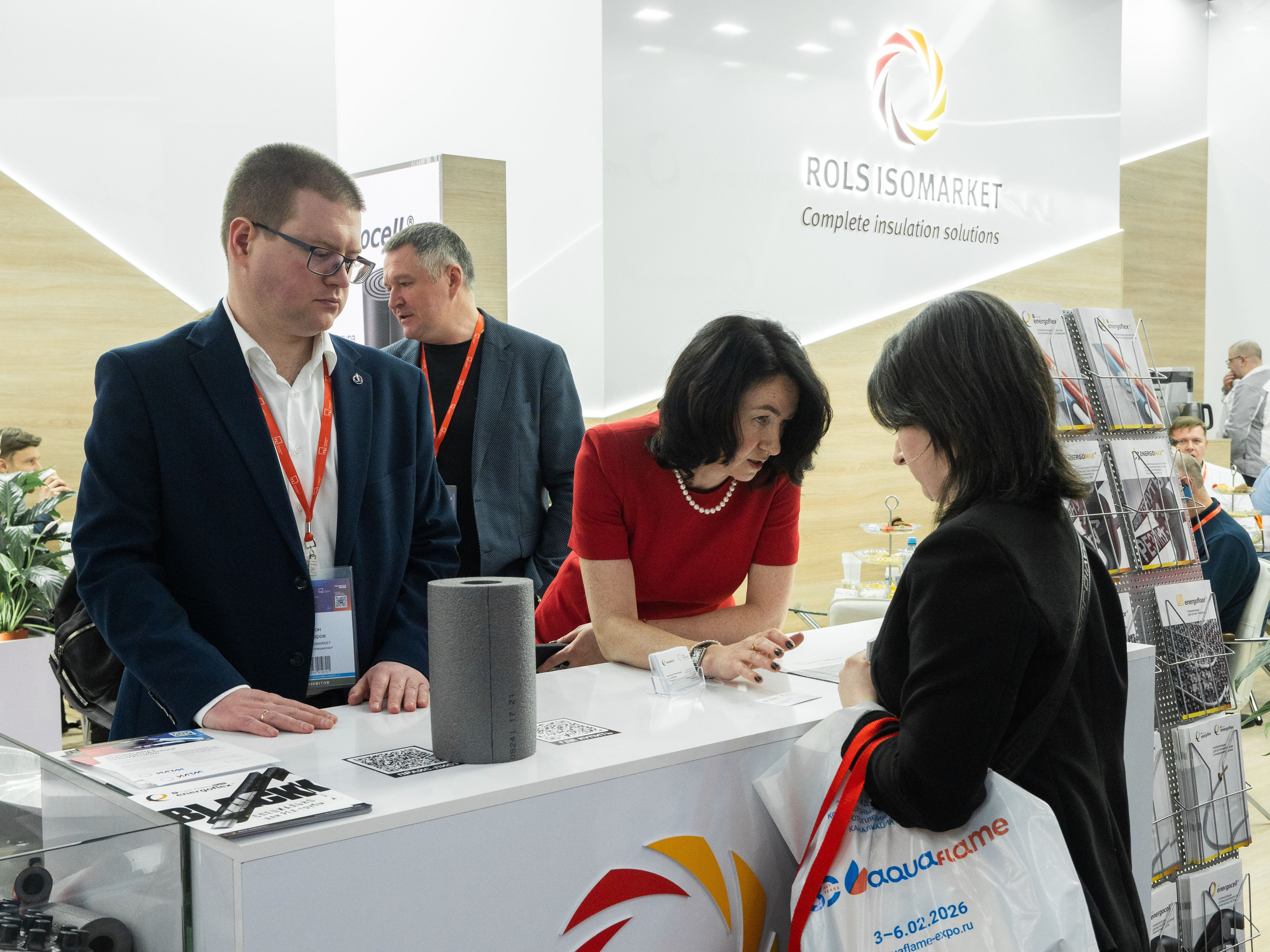 Rols Isomarket: выставка Aquatherm. Портретный и Репортажный фотограф в Москве