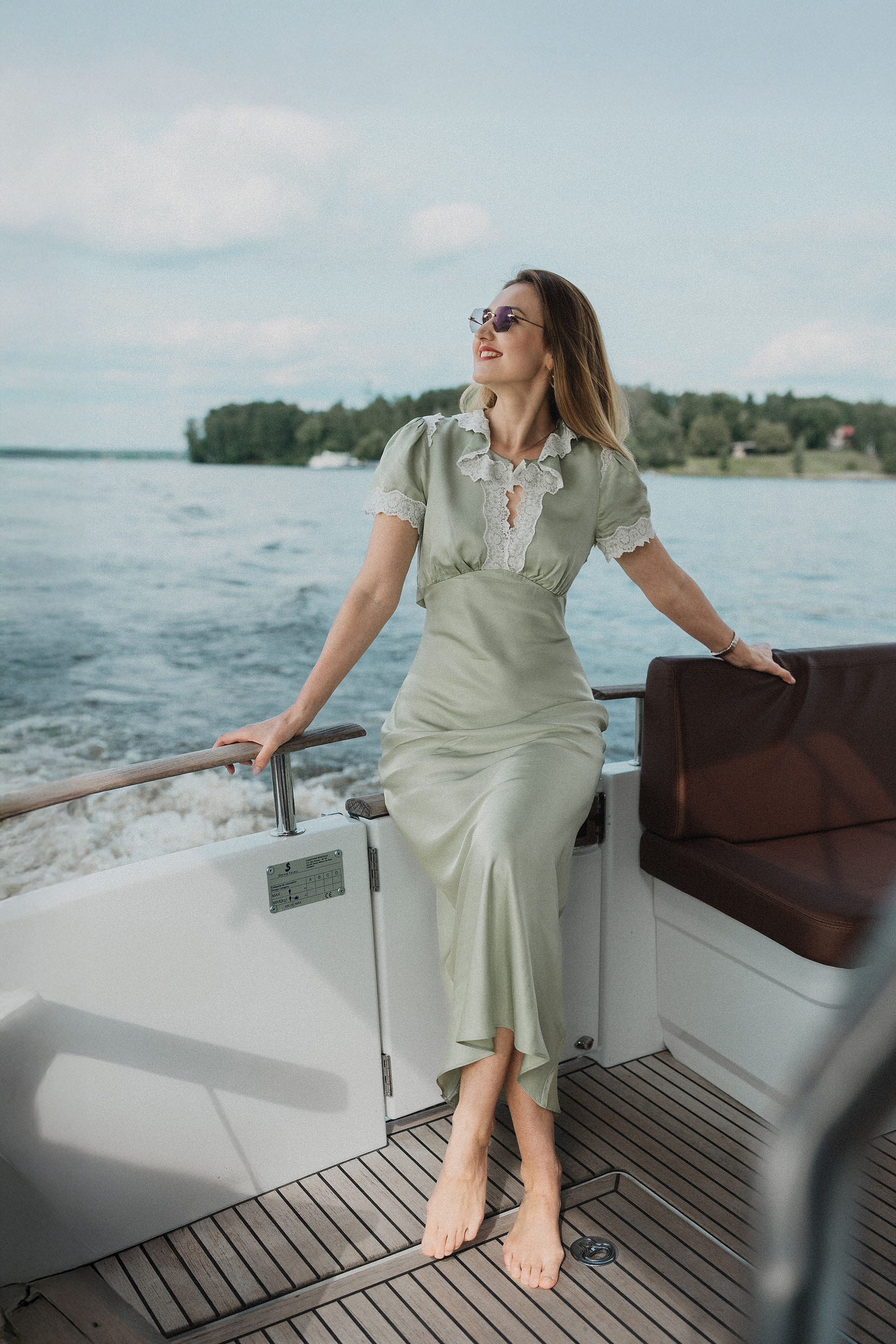 Девичник на яхте. Фотограф в Москве Ангелина Ким