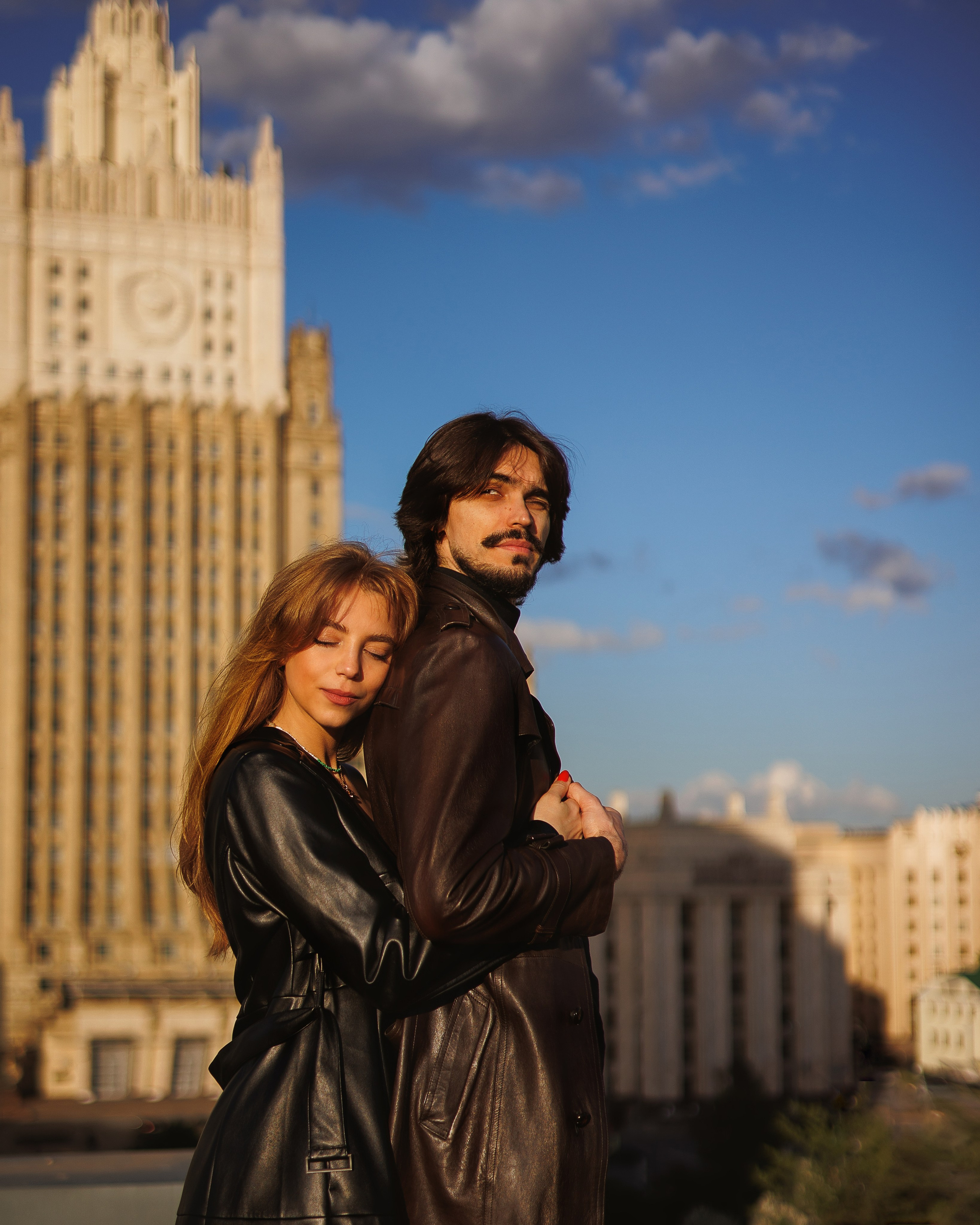 На крыше. Марковкина КрисТина