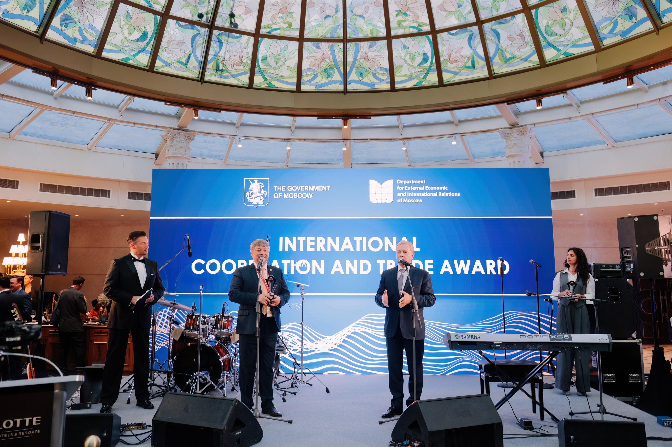 Ужин от правительства Москвы в Lotte отель. Коммерческий фотограф в Санкт-Петербурге Анна Кобзарь