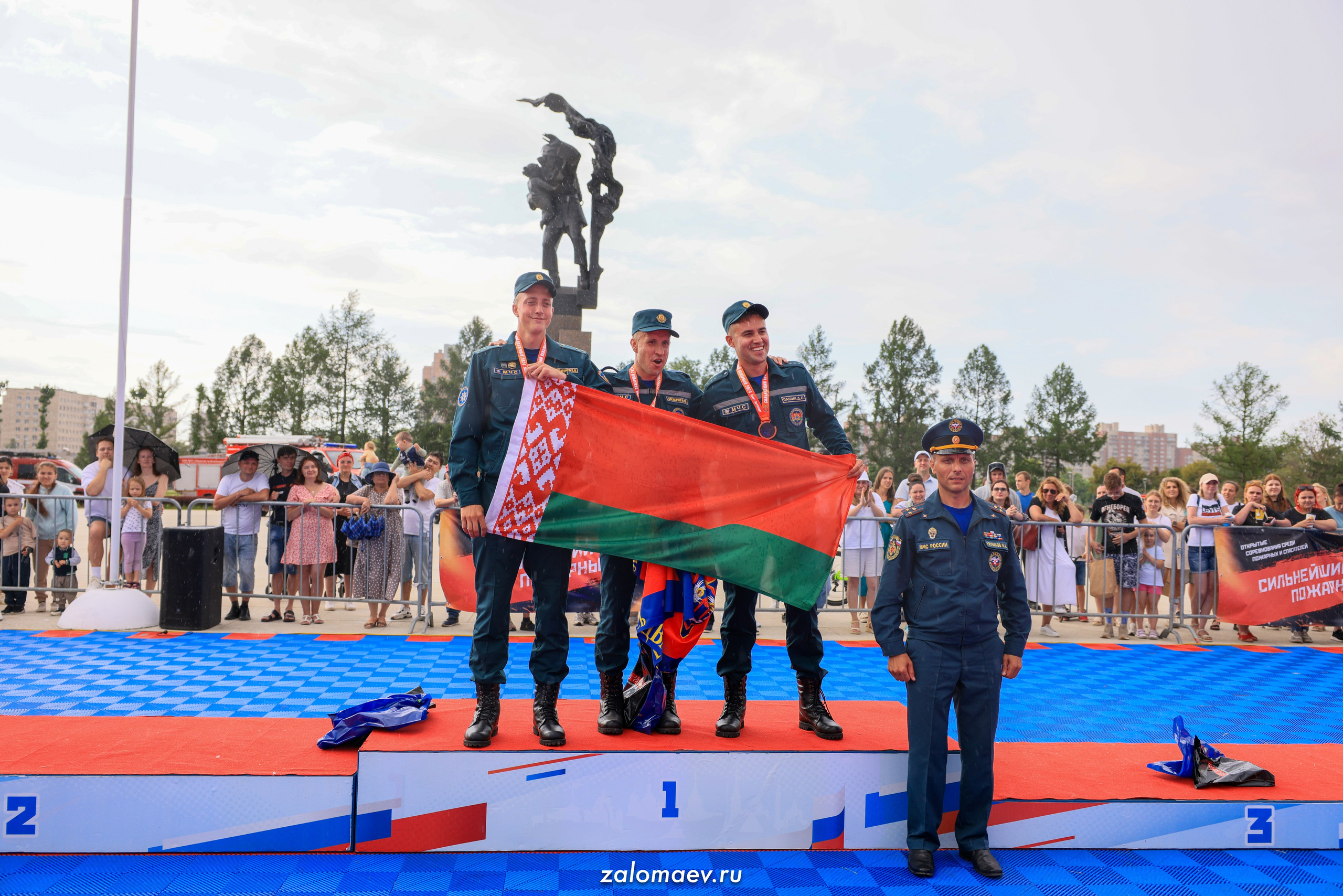 Сильнейший пожарный. Фотограф Александр Заломаев