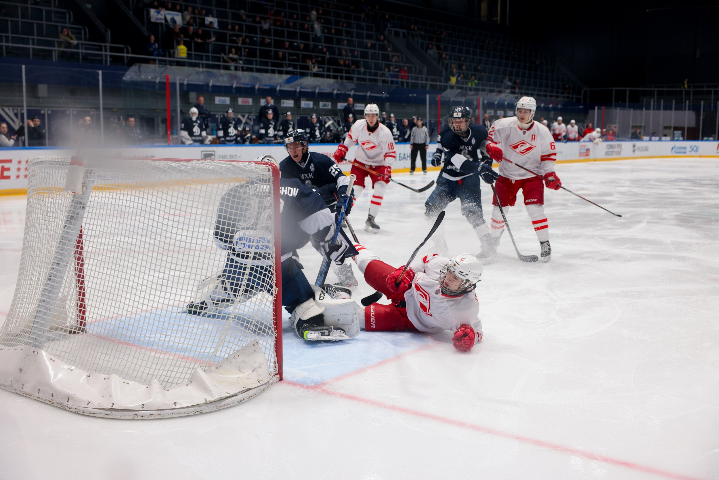 МХК Динамо — МХК Спартак. Фотограф Александр Заломаев